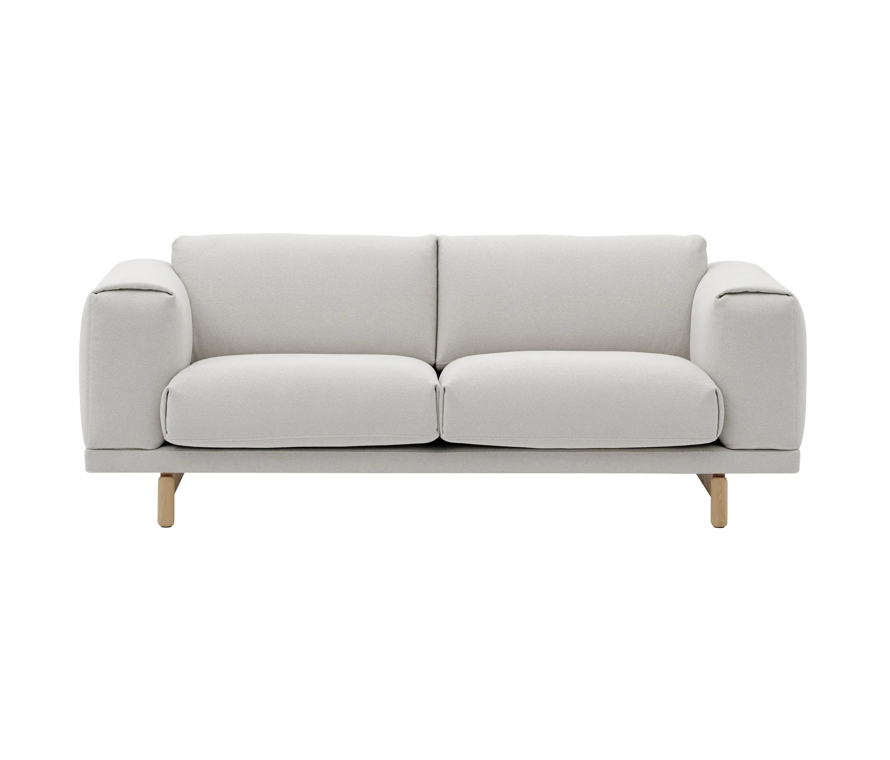 Muuto - Rest Sofa 2-seater | Wood Base