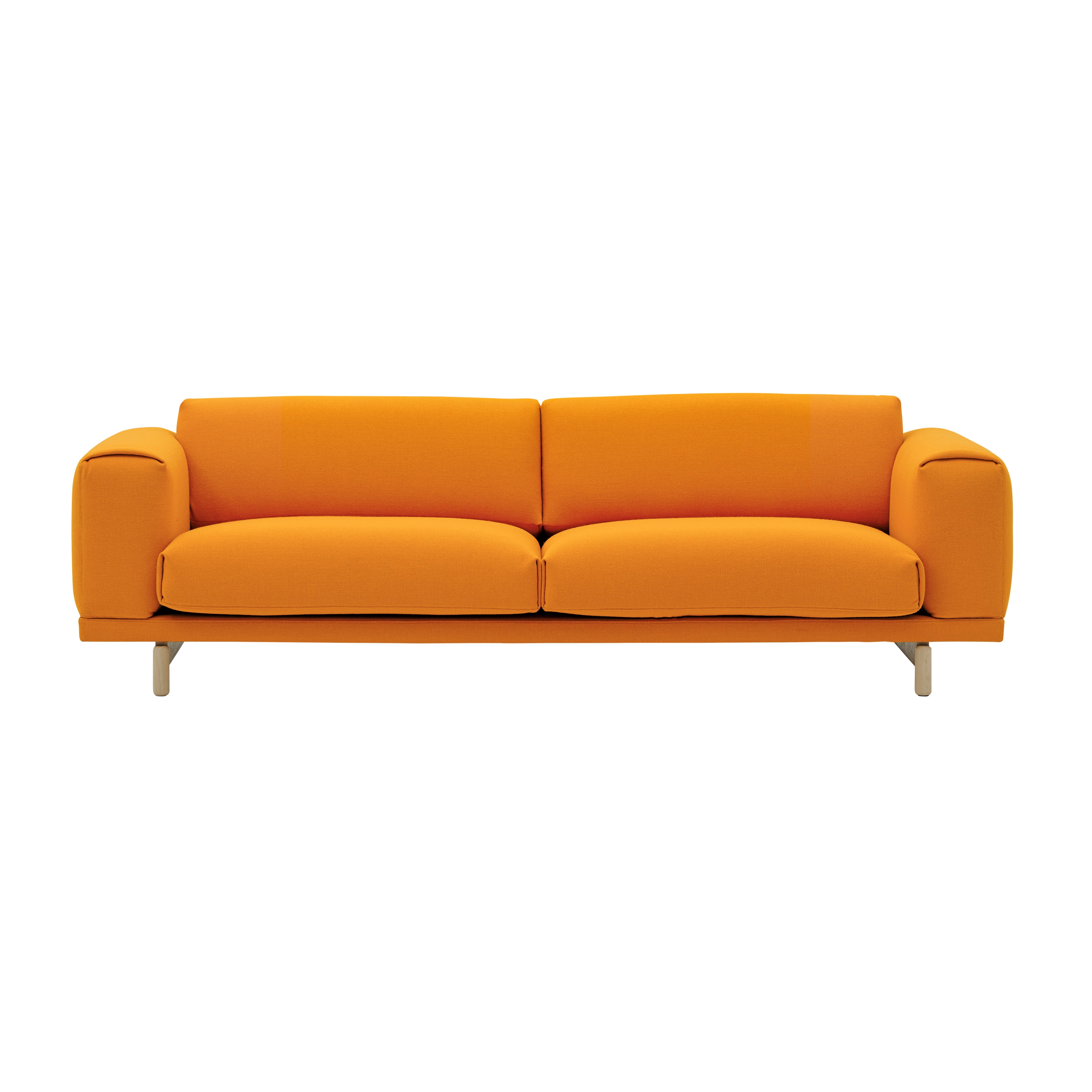 Display product Rest Sofa 3-seater | Wood Base from manufacturer Muuto