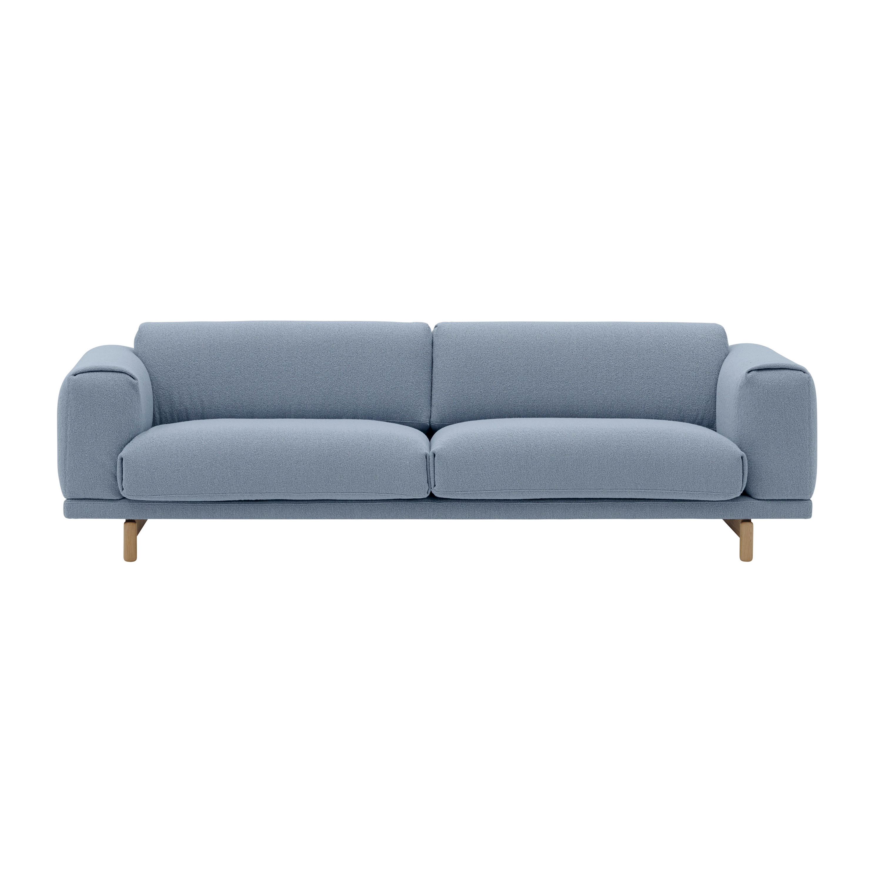Display product Rest Sofa 3-seater | Wood Base from manufacturer Muuto