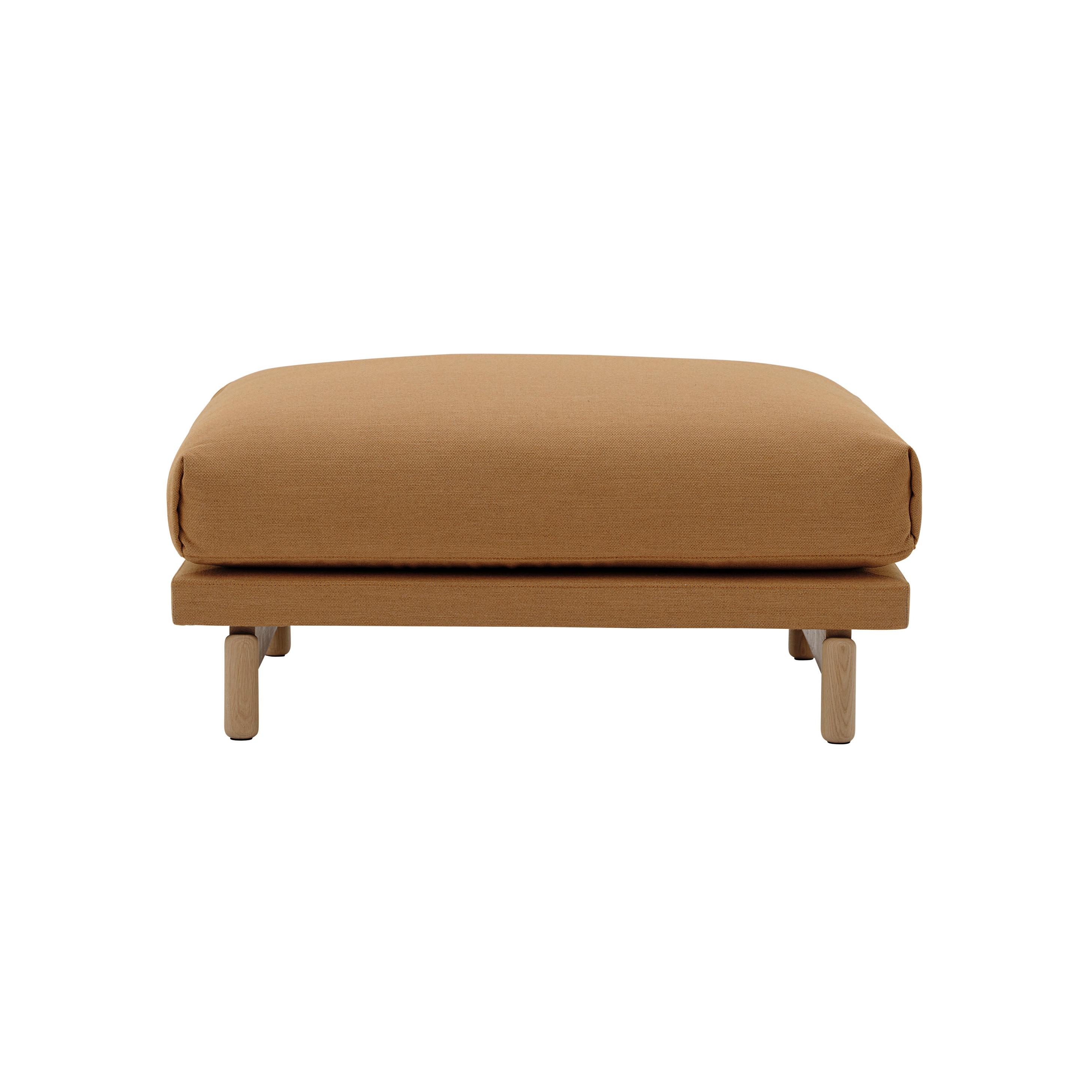 Rest Pouf | Wood Base