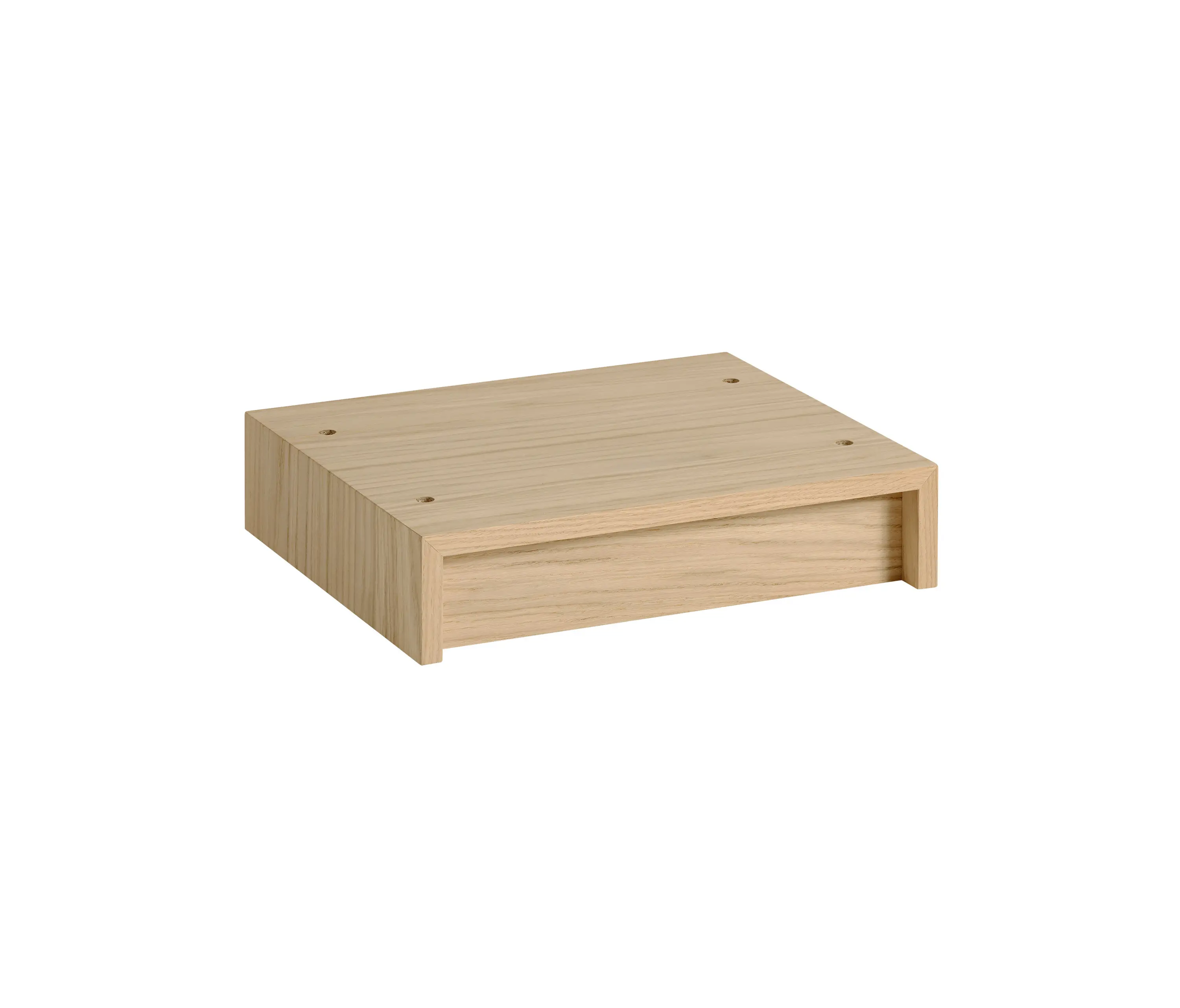 Muuto - Stacked Storage System | Plinth - 43,5 X 35 H: 10 CM | 17.15 X 13.75 H: 3.8"