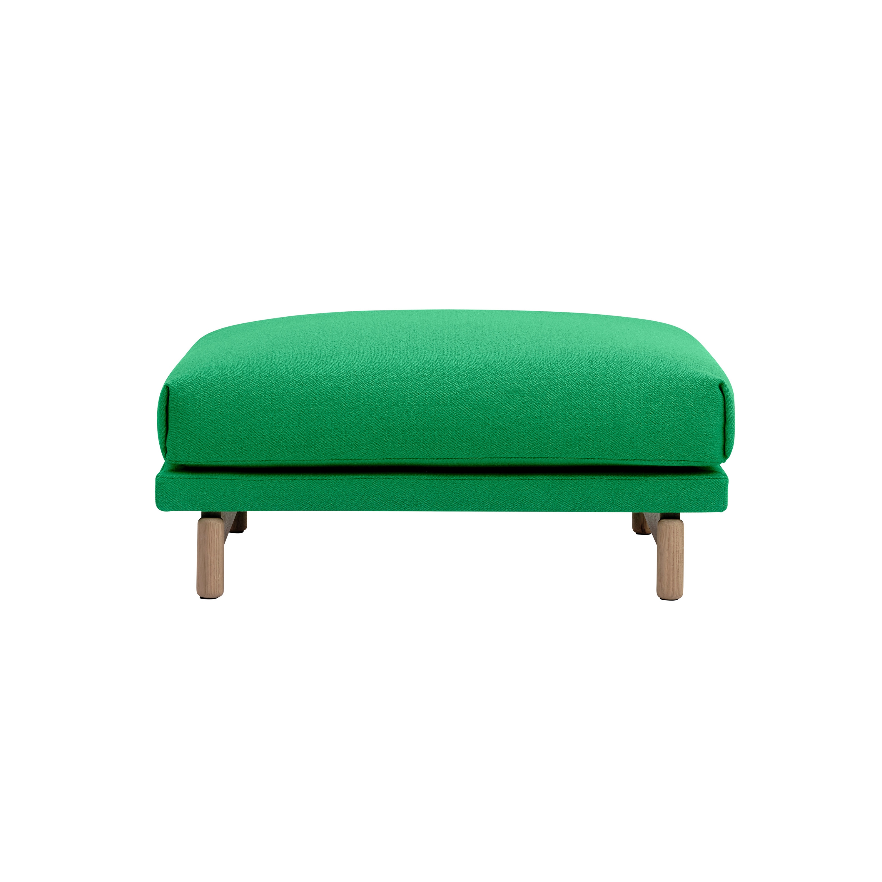 Vertoon produk Rest Pouf | Wood Base van vervaardiger Muuto