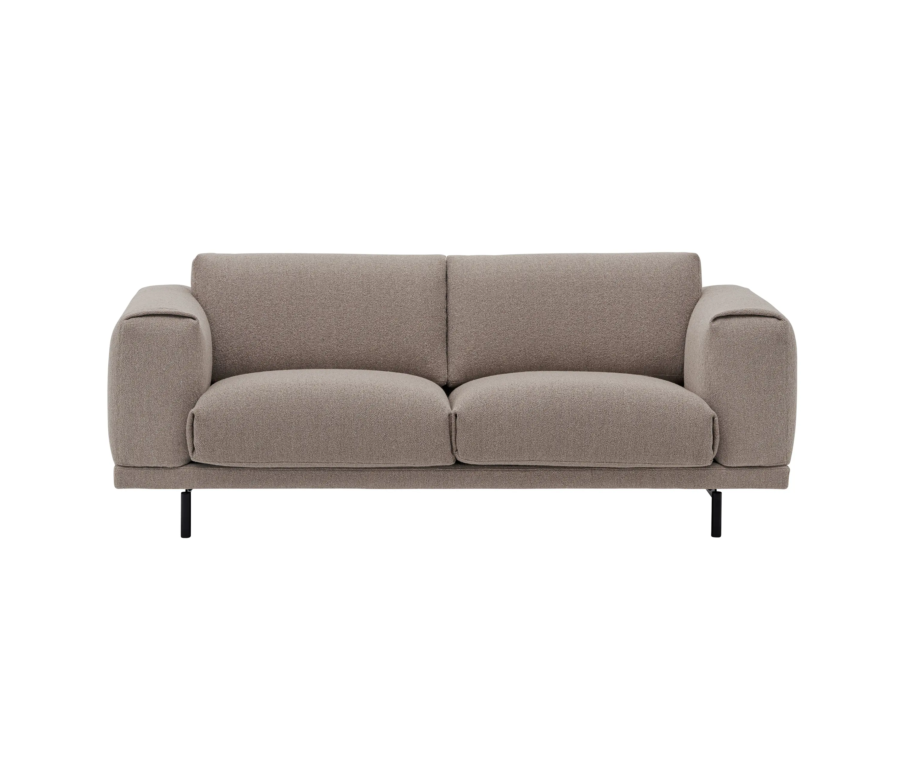 Muuto - Rest Sofa 2-seater | Metal Base