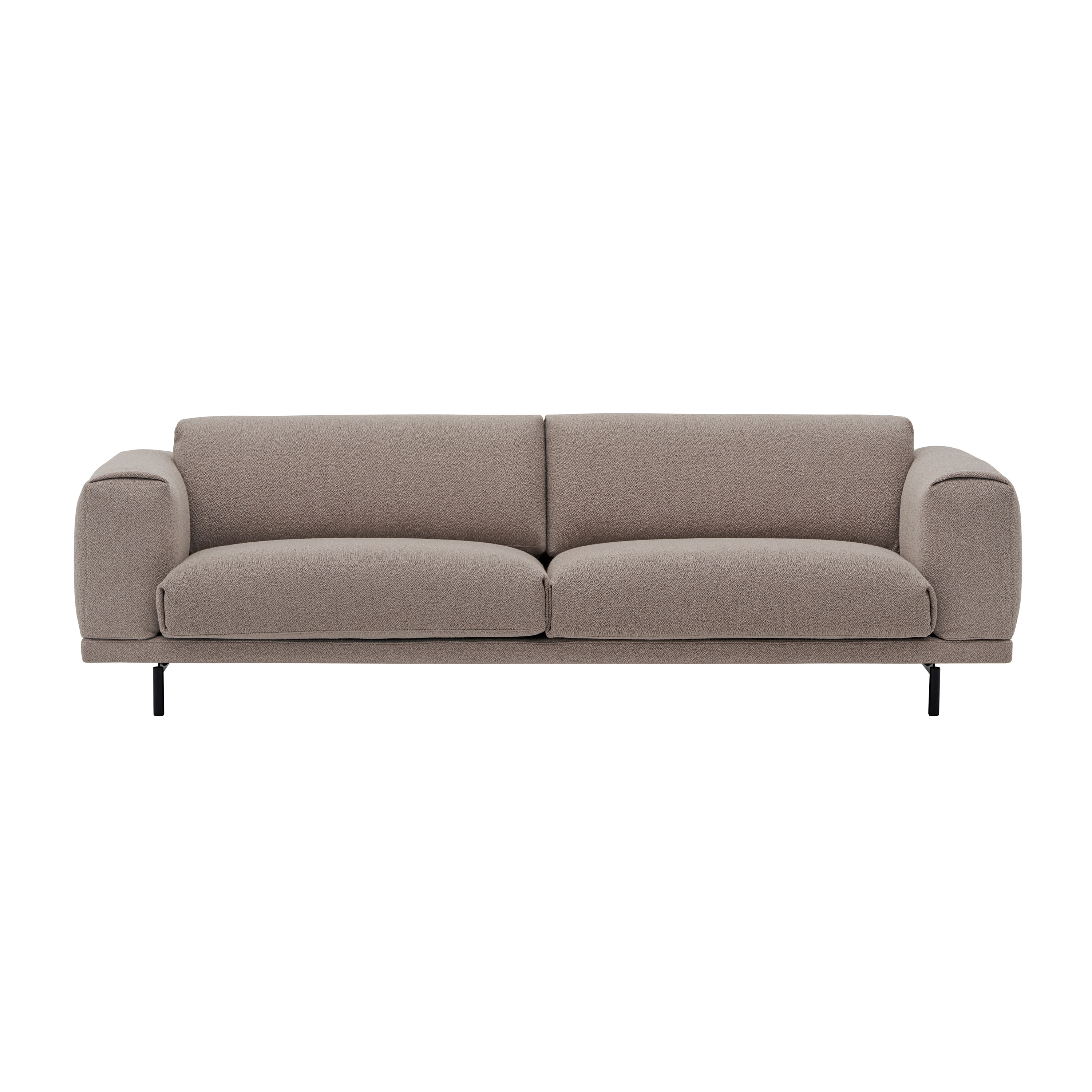 Display product Rest Sofa 3-seater | Metal Base from manufacturer Muuto