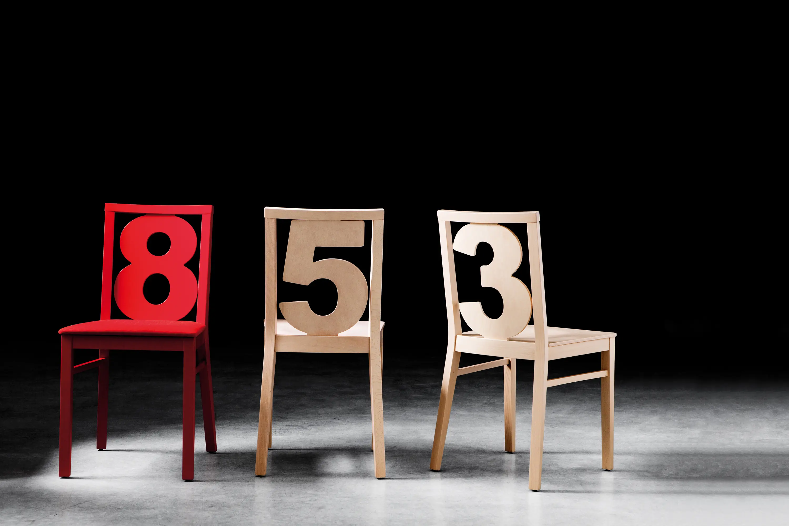 Billiani - Numbers chair