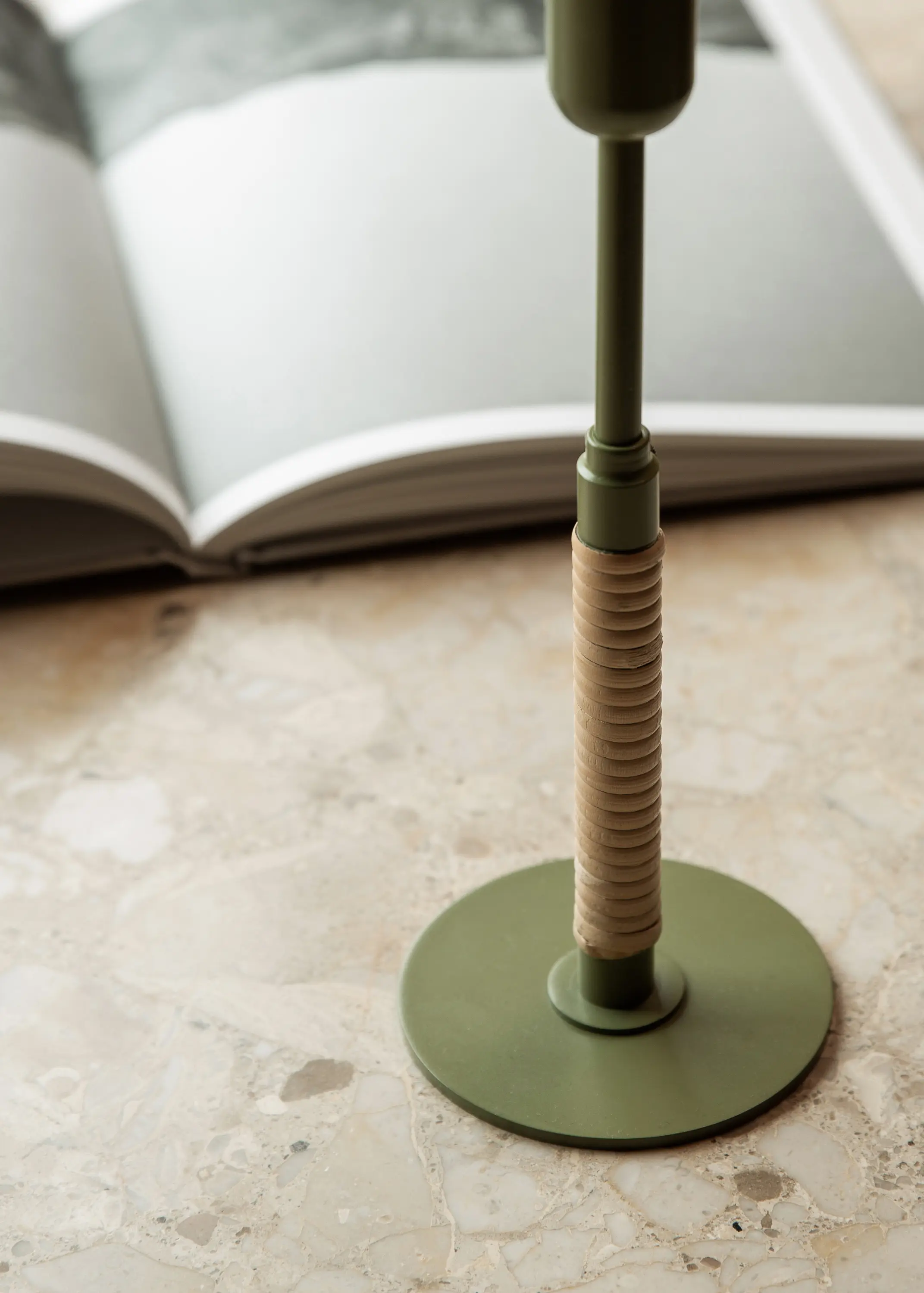 Audo Copenhagen - Duca Candle Holder | Olive Green