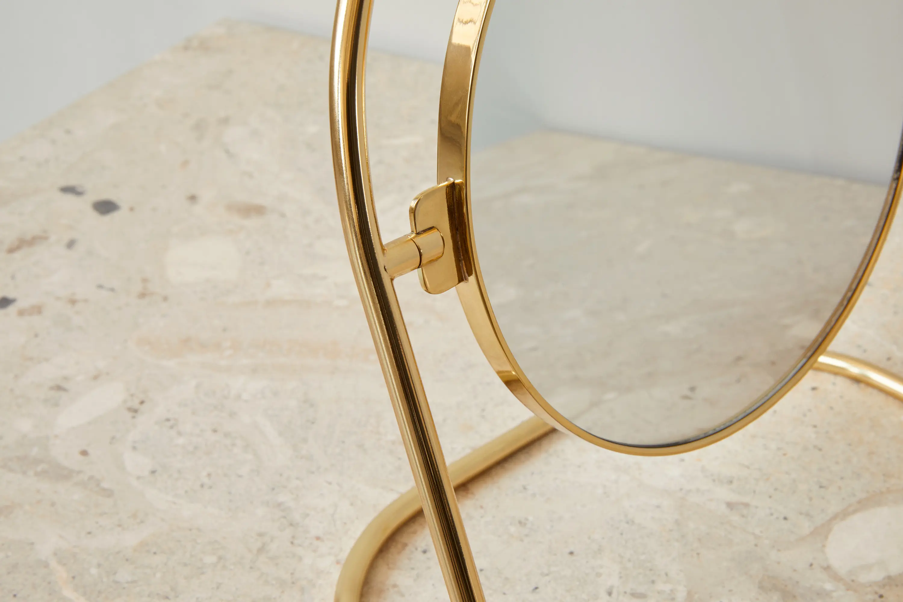 Audo Copenhagen - Nimbus Mirror, Rectangular, Polished Brass