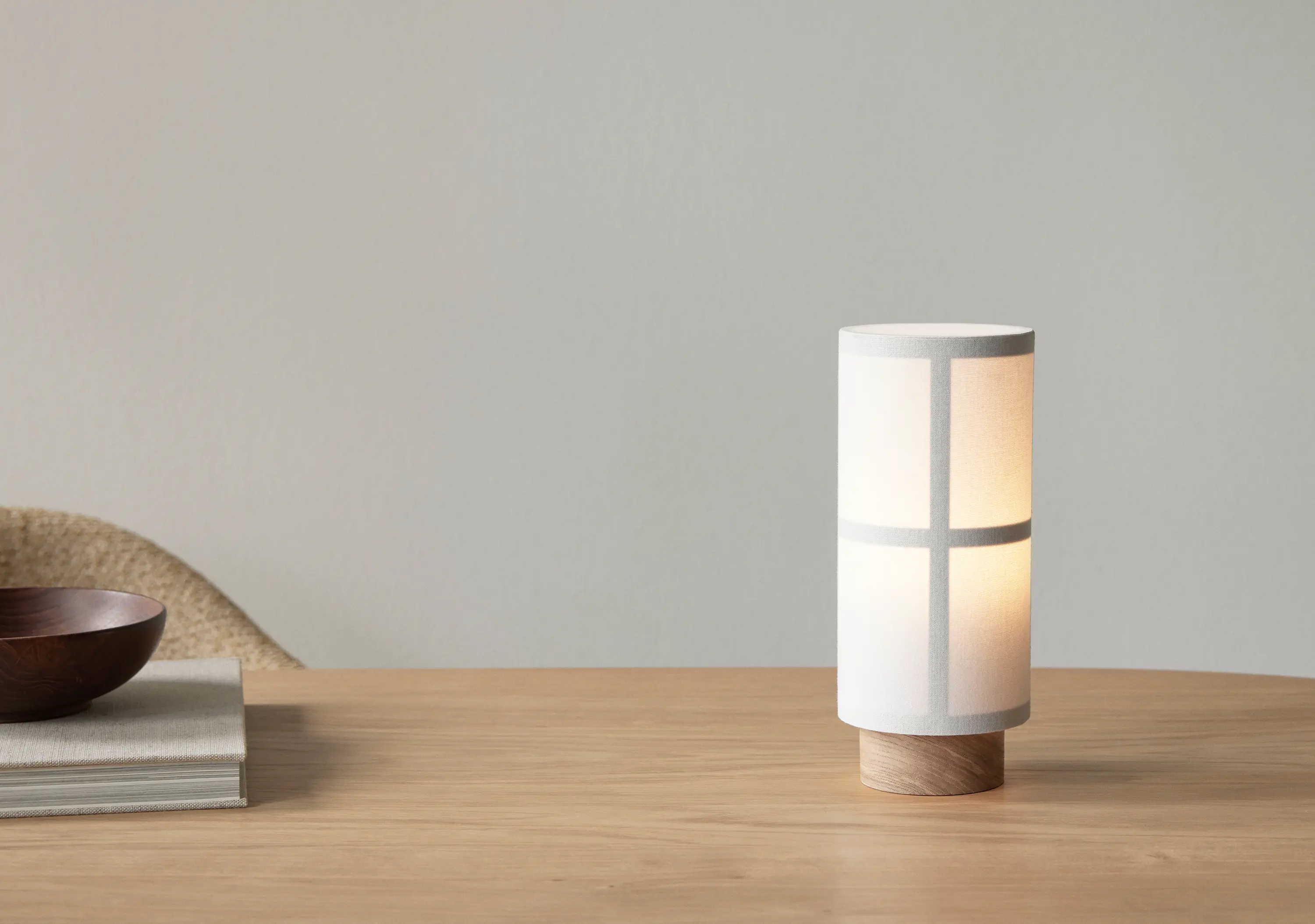 Audo Copenhagen - Hashira Table Lamp, Portable | Raw