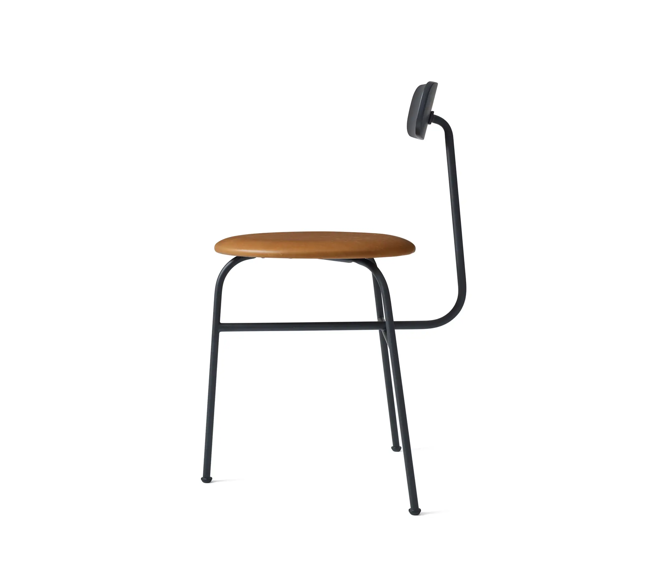 Audo Copenhagen - Afteroom Dining Chair 3 | Black/Cognac