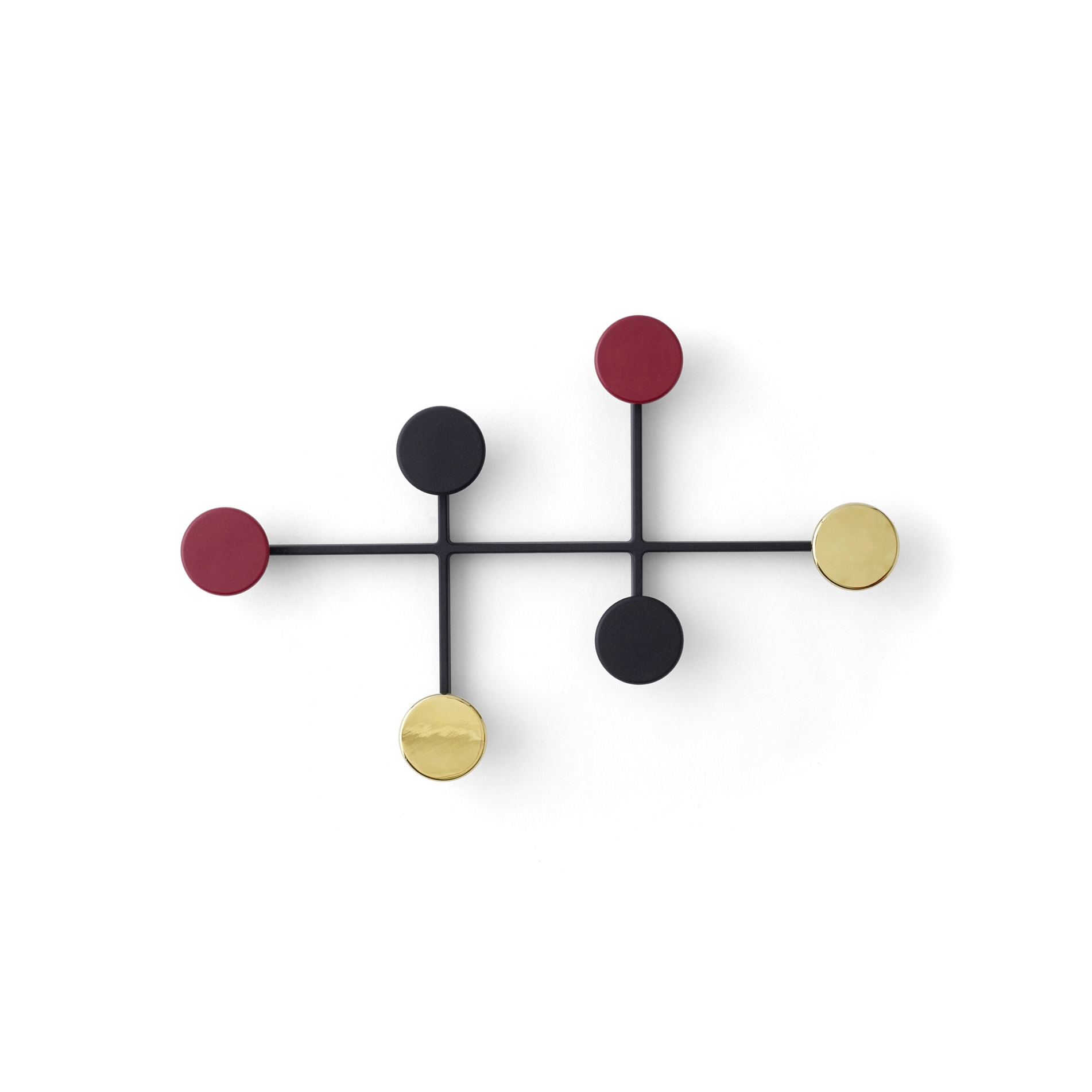 Mostrar el producto Afteroom Coat Hanger | Black/Brass del fabricante Audo Copenhagen