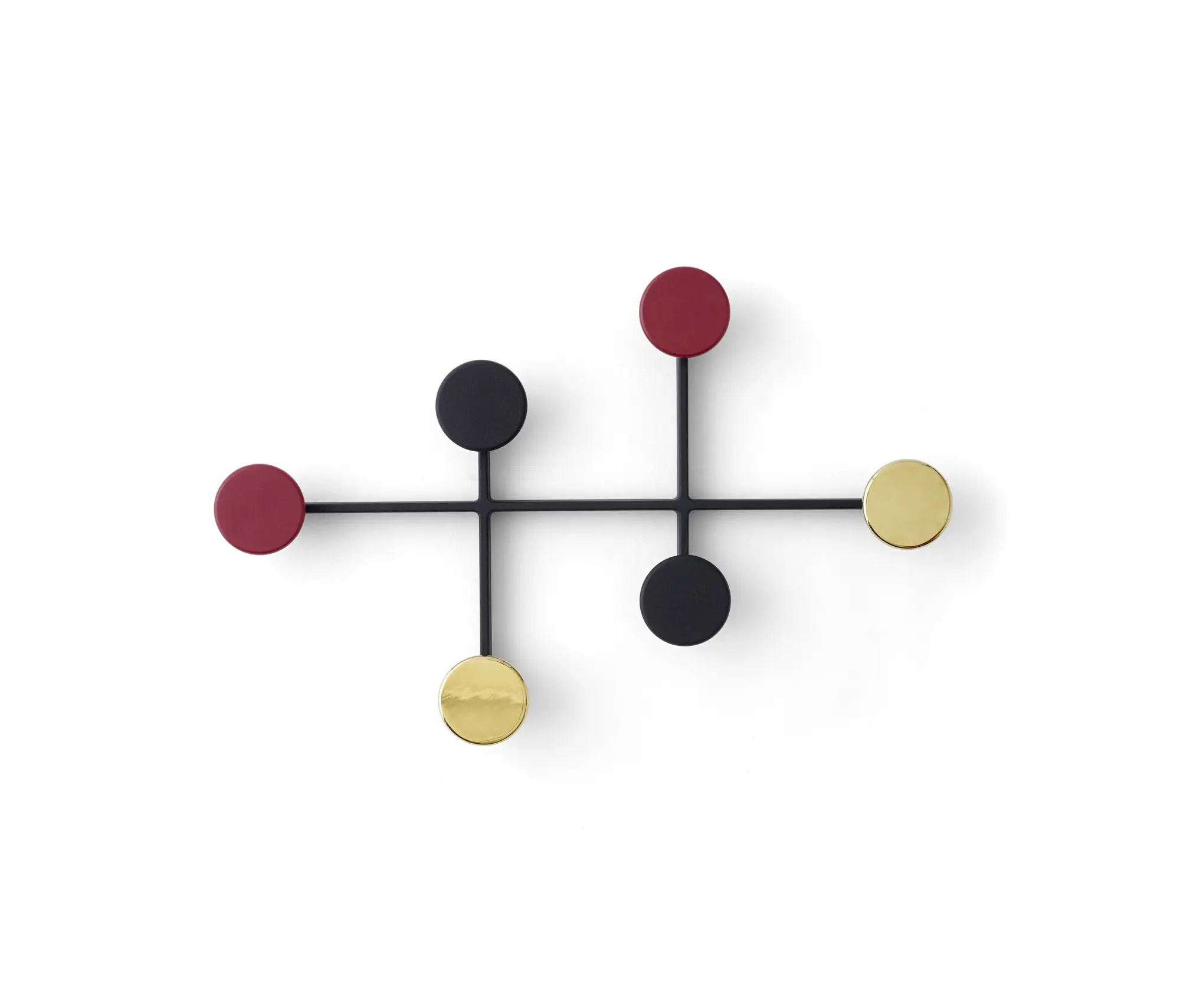 Audo Copenhagen - Afteroom Coat Hanger | Black/Brass
