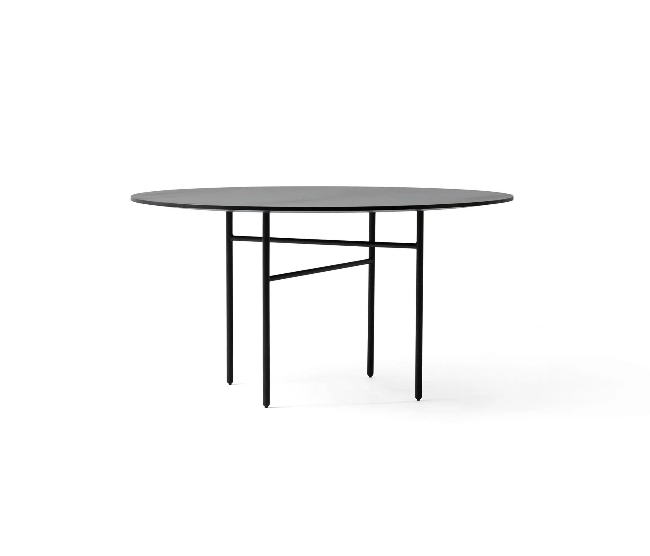 Audo Copenhagen - Snaregade Dining Table | Round Ø138 cm Black