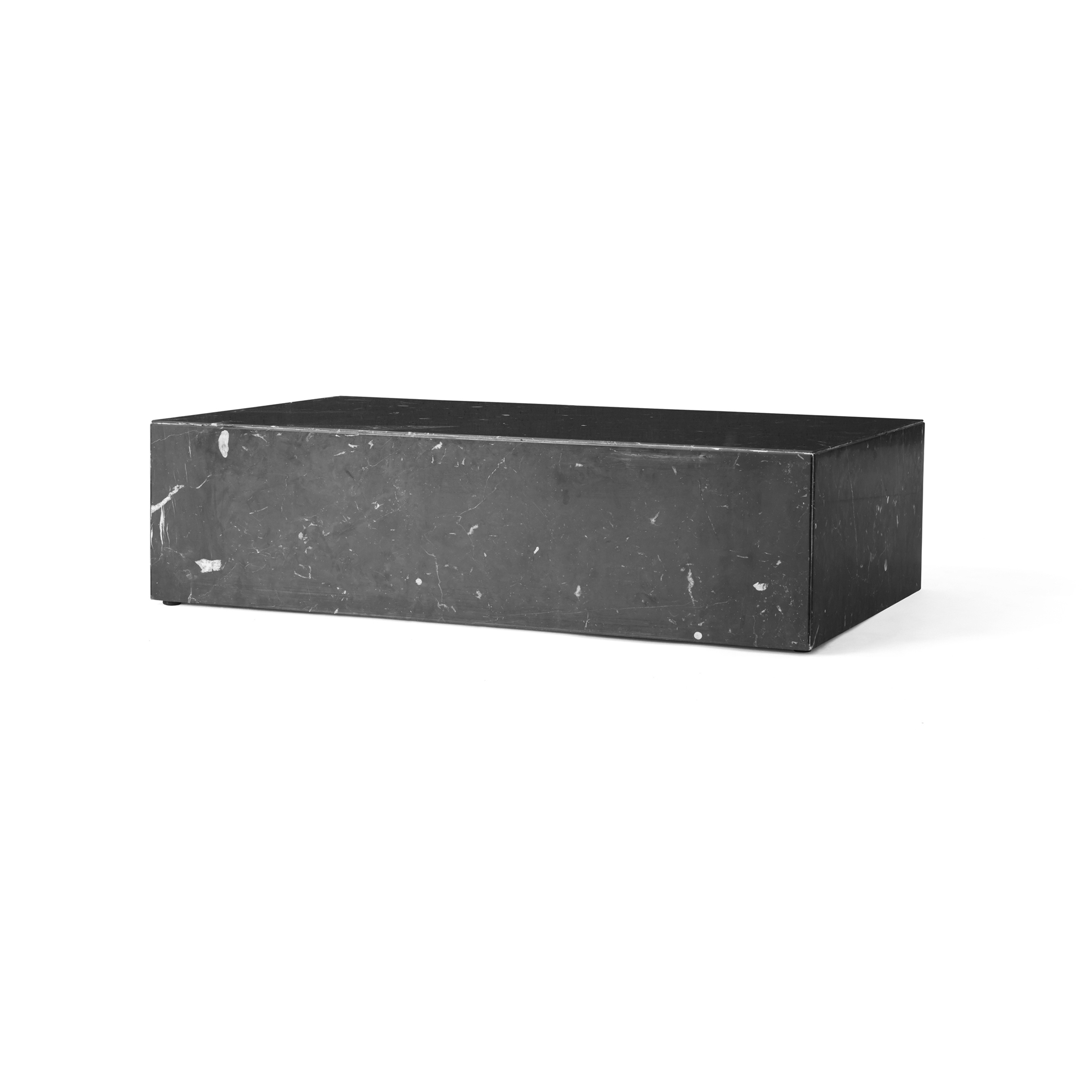Plinth Low | Black Marble
