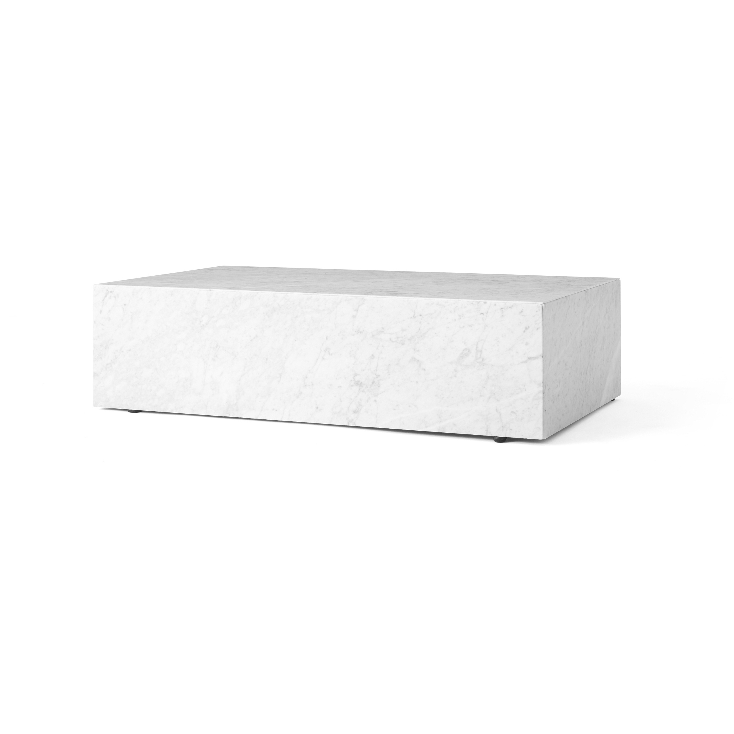 Plinth Low | White Marble
