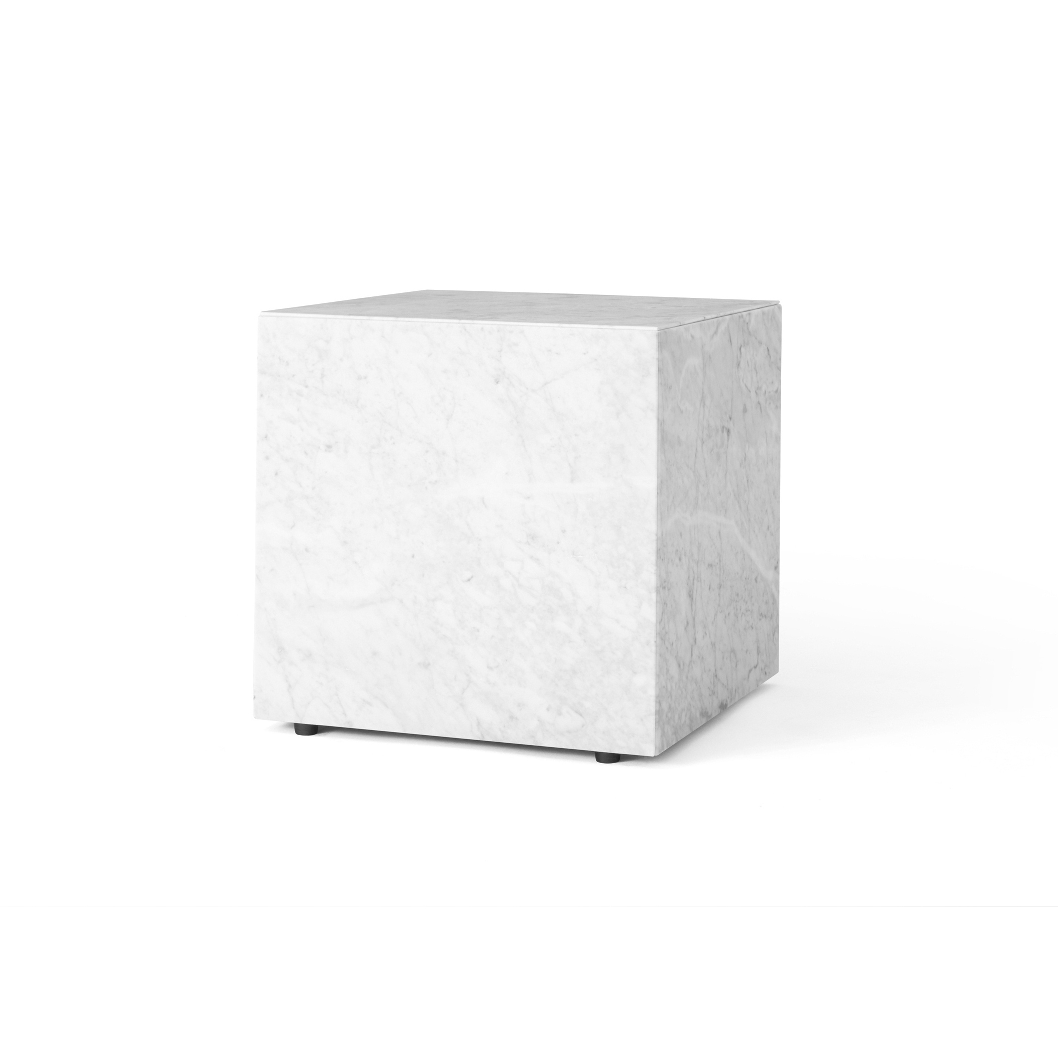 Plinth Cubic | White Marble