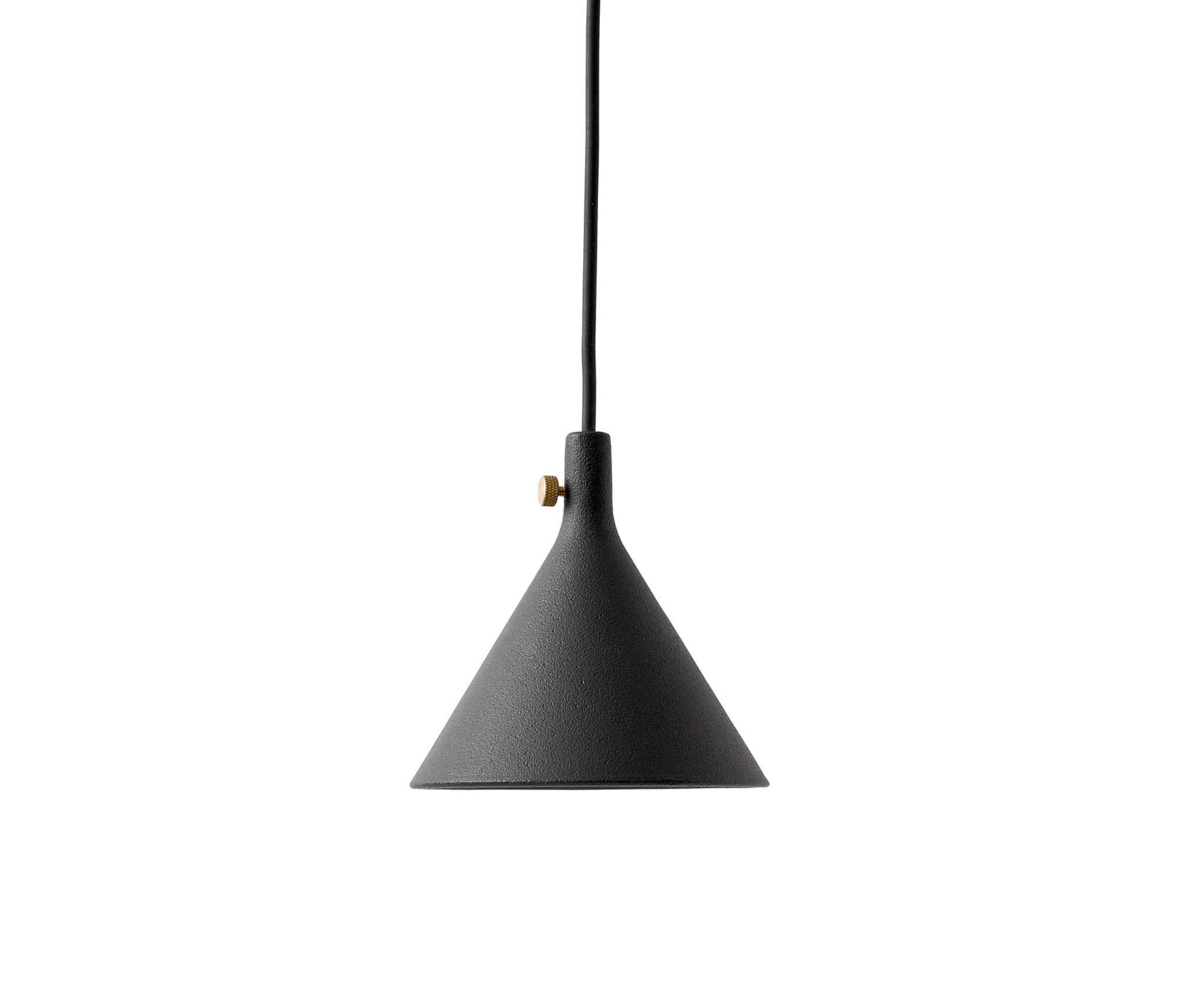 Mostra il prodotto Cast Pendant Lamp | Shape 1 Black del produttore Audo Copenhagen