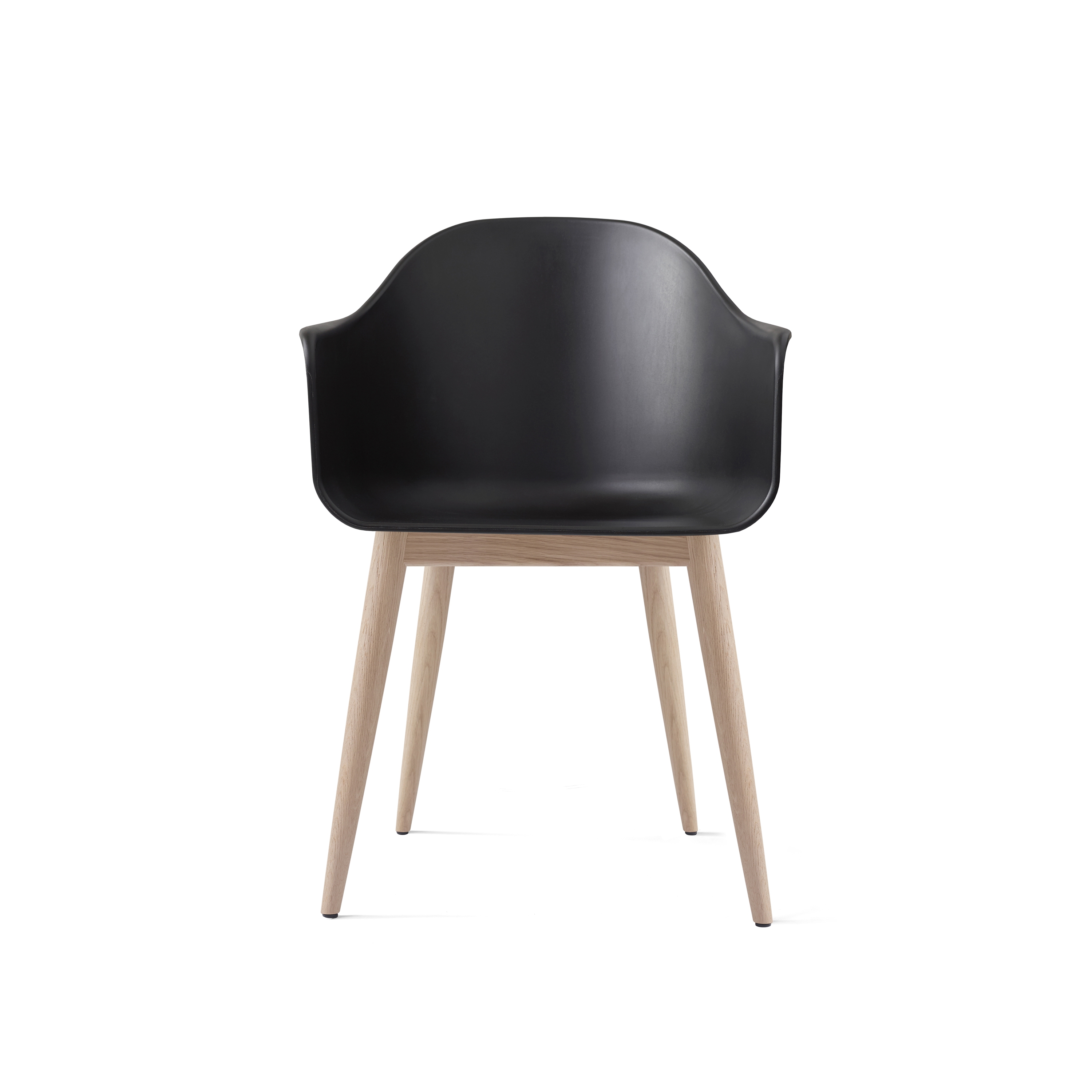 Mostrar el producto Harbour Dining Chair | Wood base / Natural Oak / Black Plastic del fabricante Audo Copenhagen