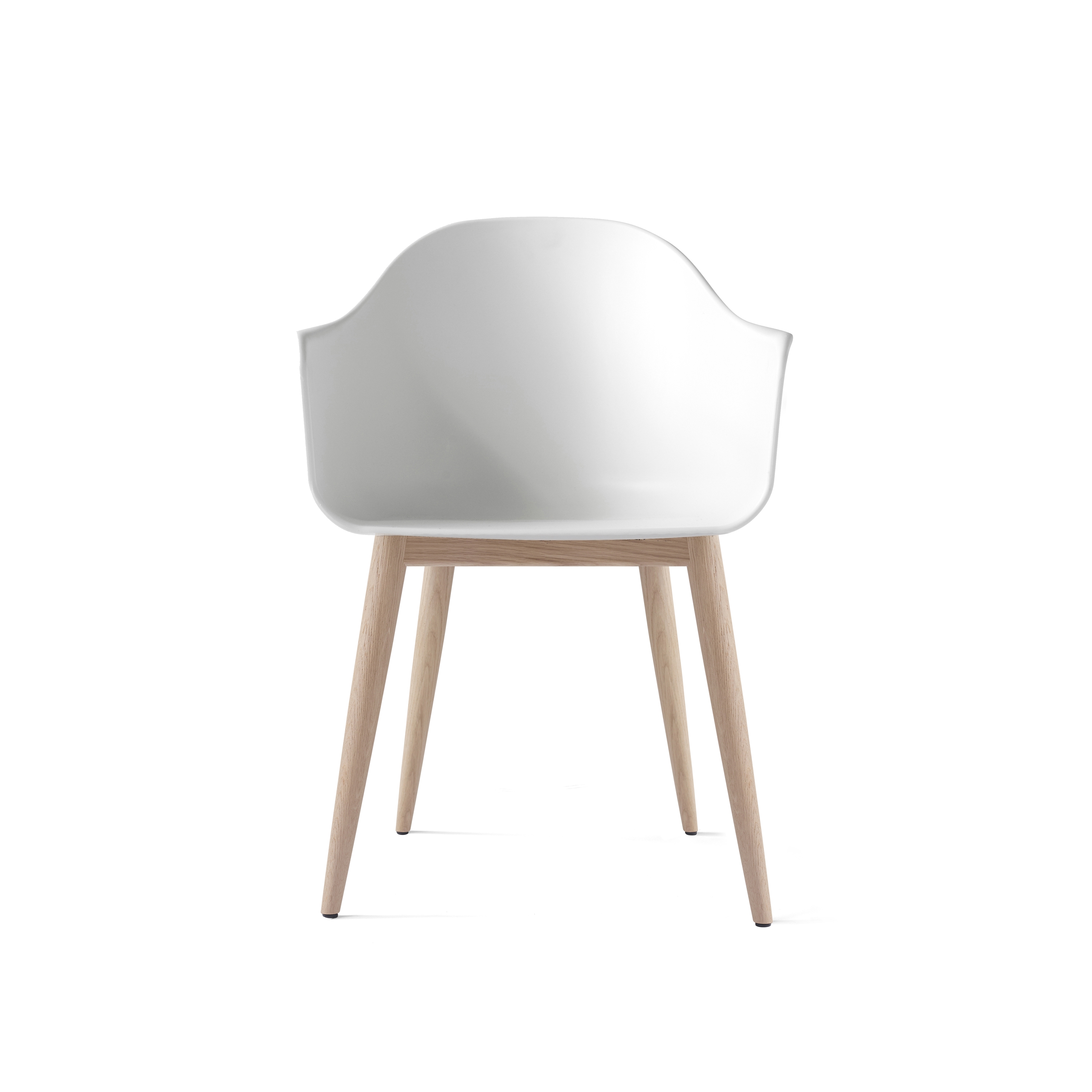 Display product Harbour Dining Chair | Wood base / Natural Oak / White Plastic from manufacturer Audo Copenhagen