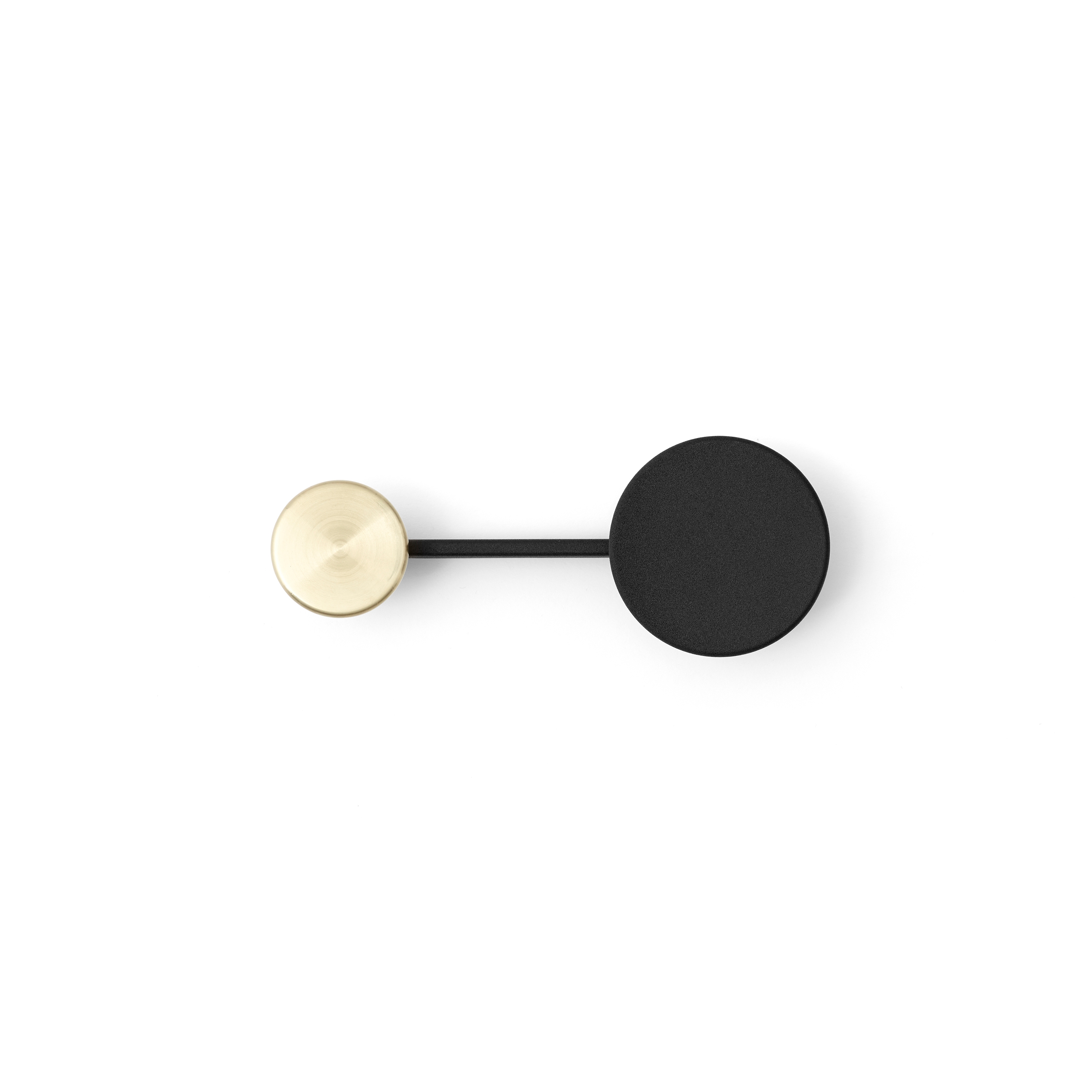 Afteroom Coat Hanger | Small Black Brass
