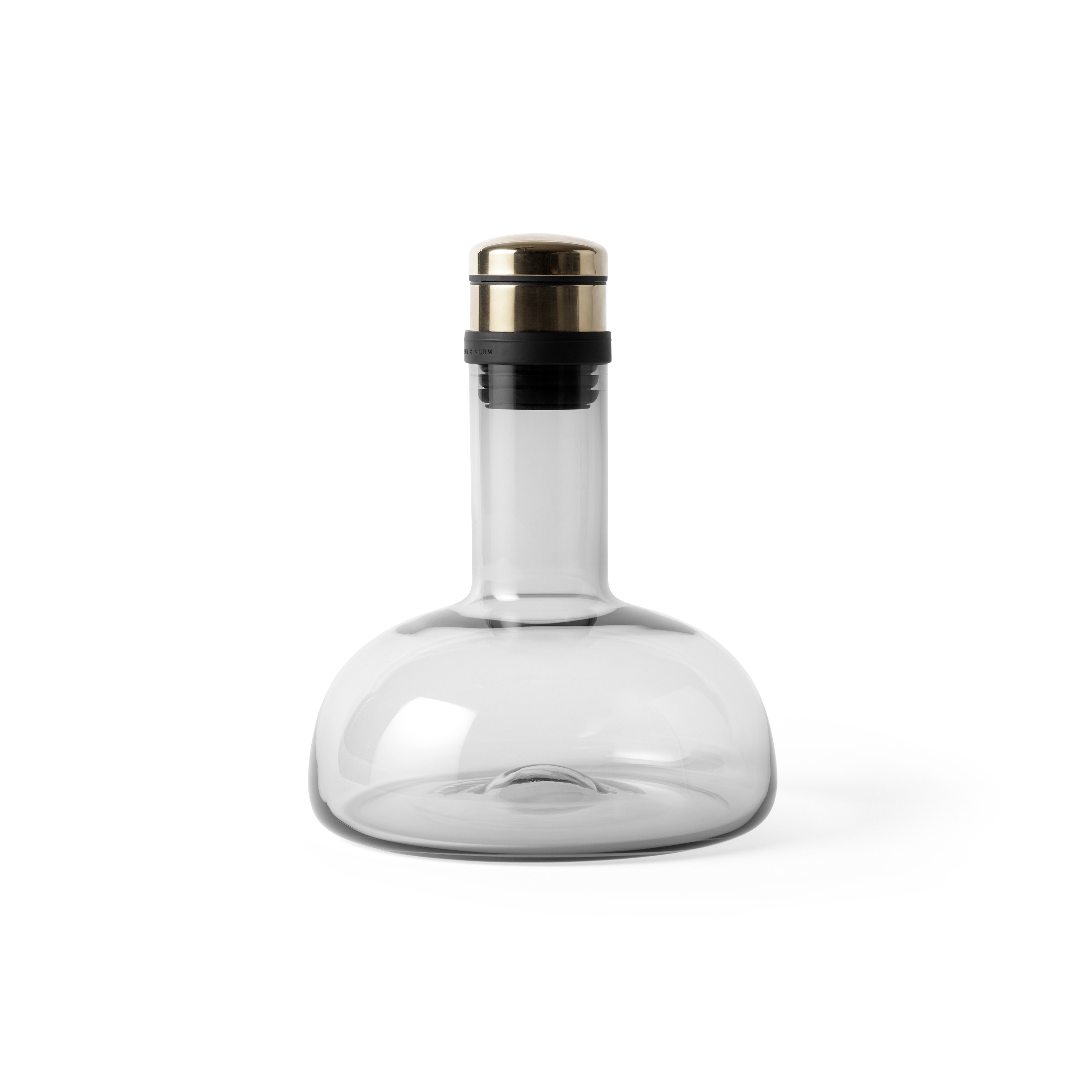 Wine Breather | Smoked/Brass