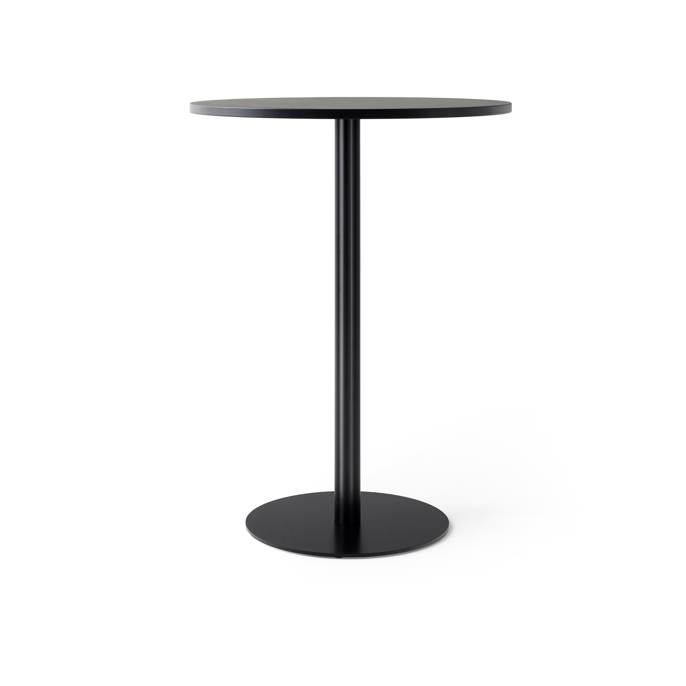 Display product Harbour Column Bar Table | 80 / Black Painted Veneer from manufacturer Audo Copenhagen