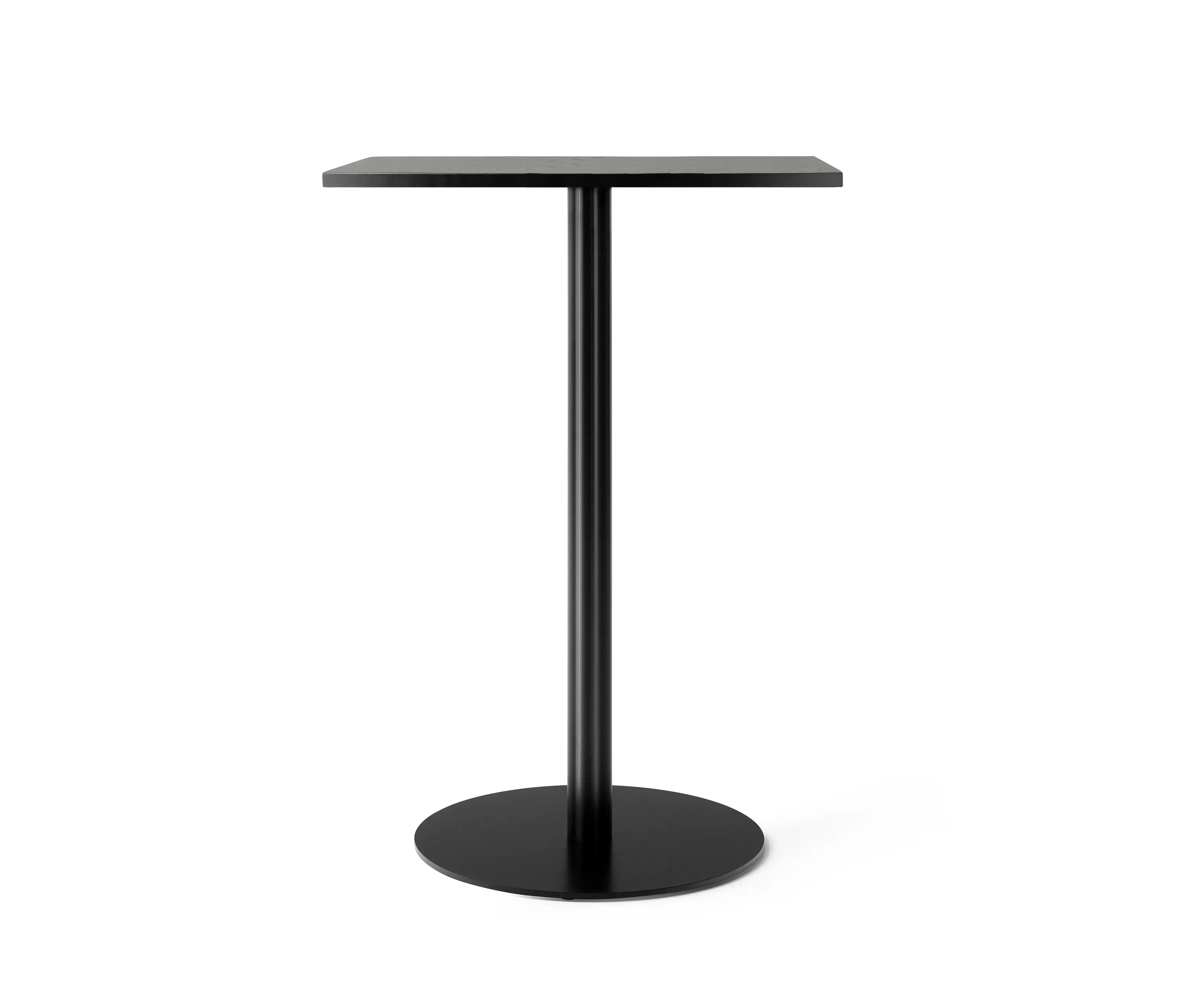 Audo Copenhagen - Harbour Column Counter Table | 80 / Black Painted Veneer