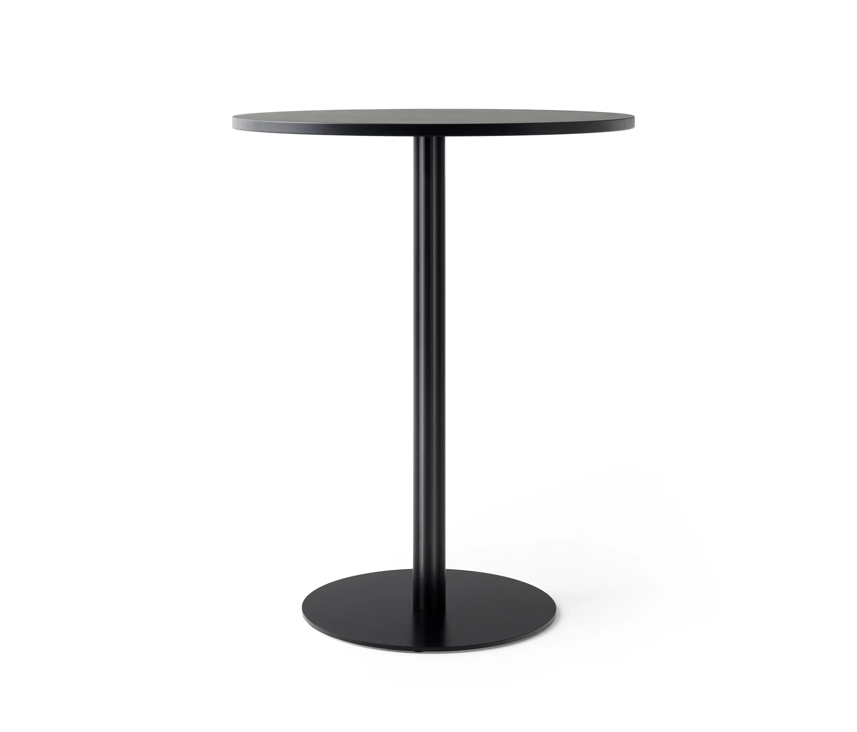 Audo Copenhagen - Harbour Column Counter Table | 60 / Black Painted Veneer