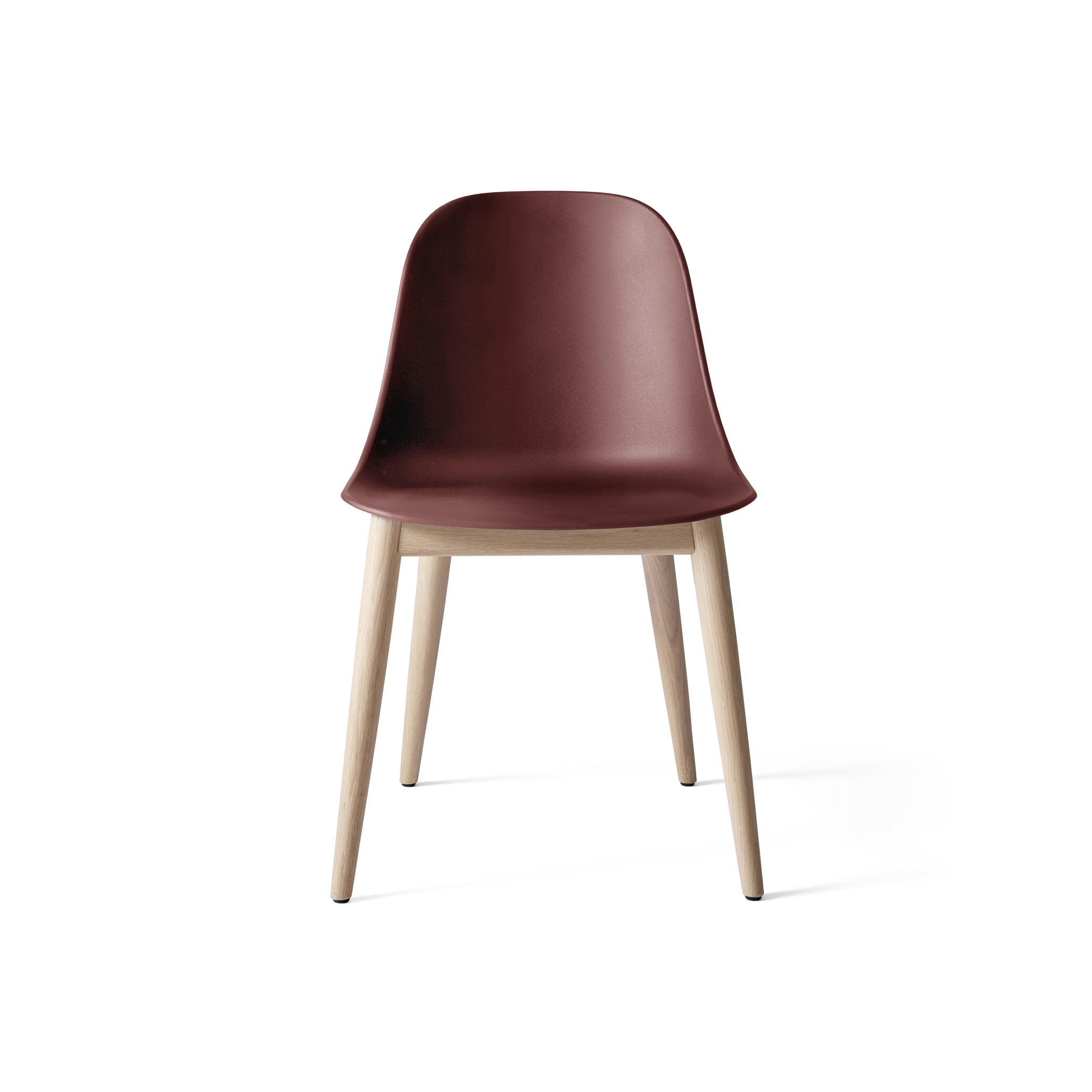 Mostrar el producto Harbour Dining Side Chair | Natural Oak / Burned Red Plastic del fabricante Audo Copenhagen