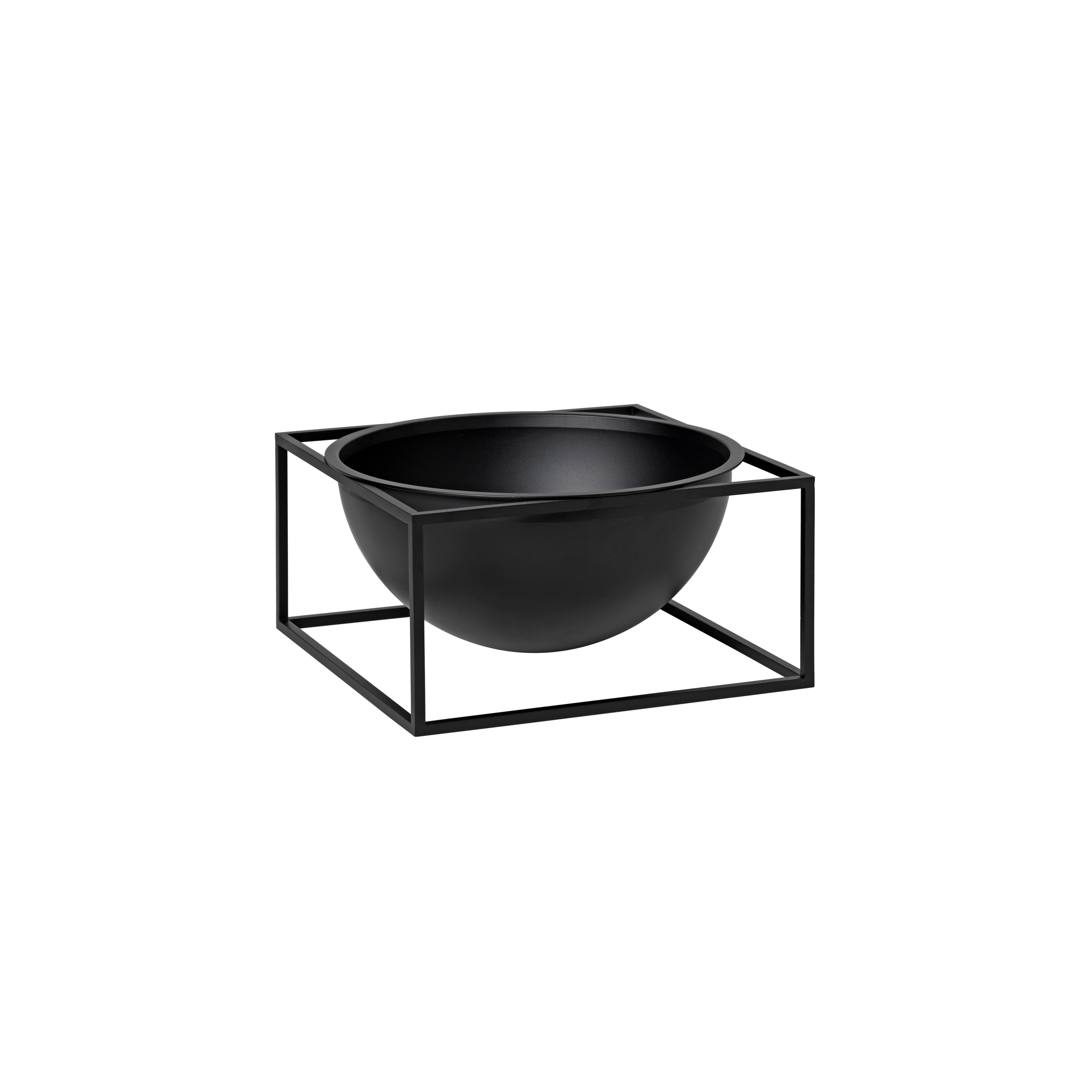 Display product Kubus Bowl Centerpiece Large, Black from manufacturer Audo Copenhagen