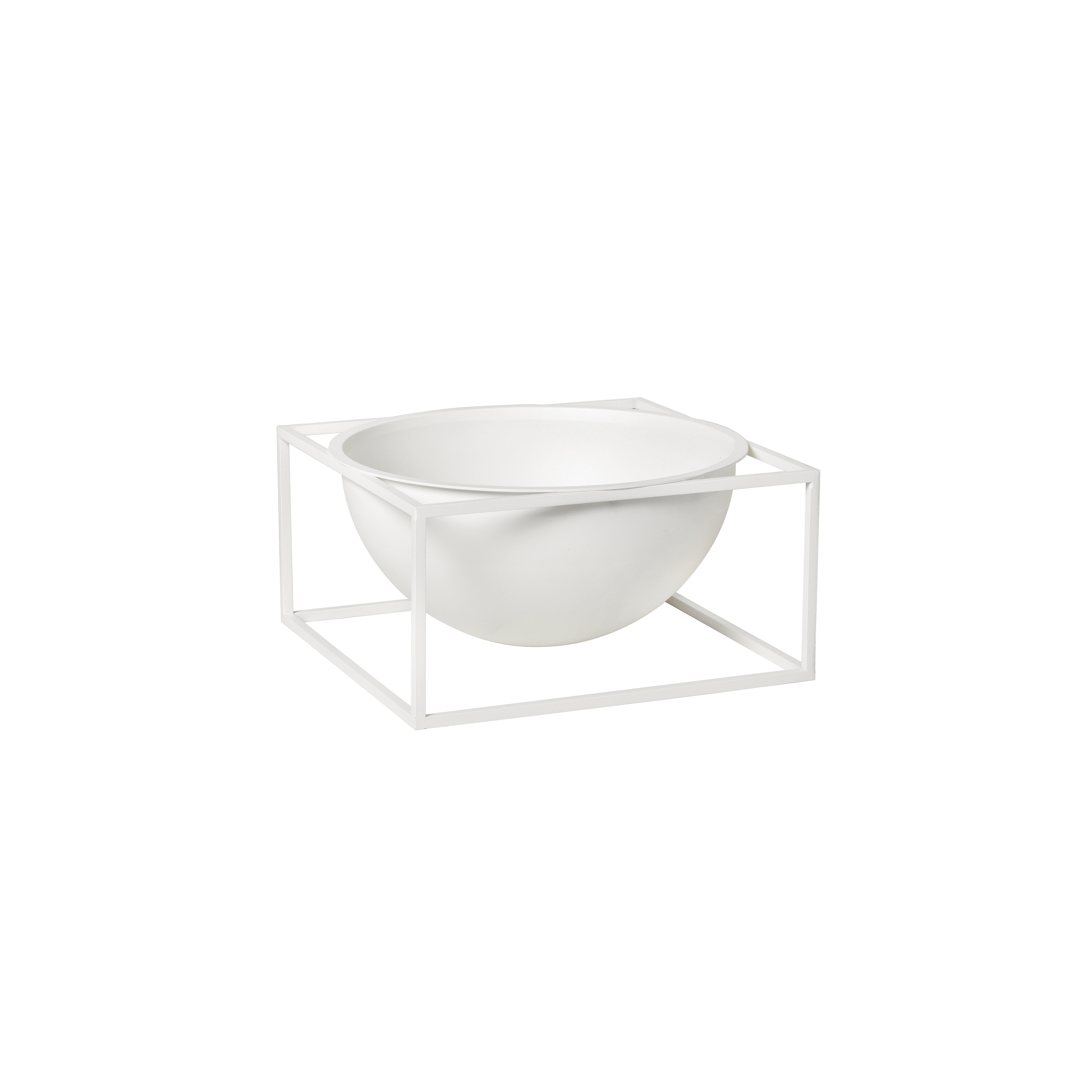 Kubus Bowl Centerpiece Large, White