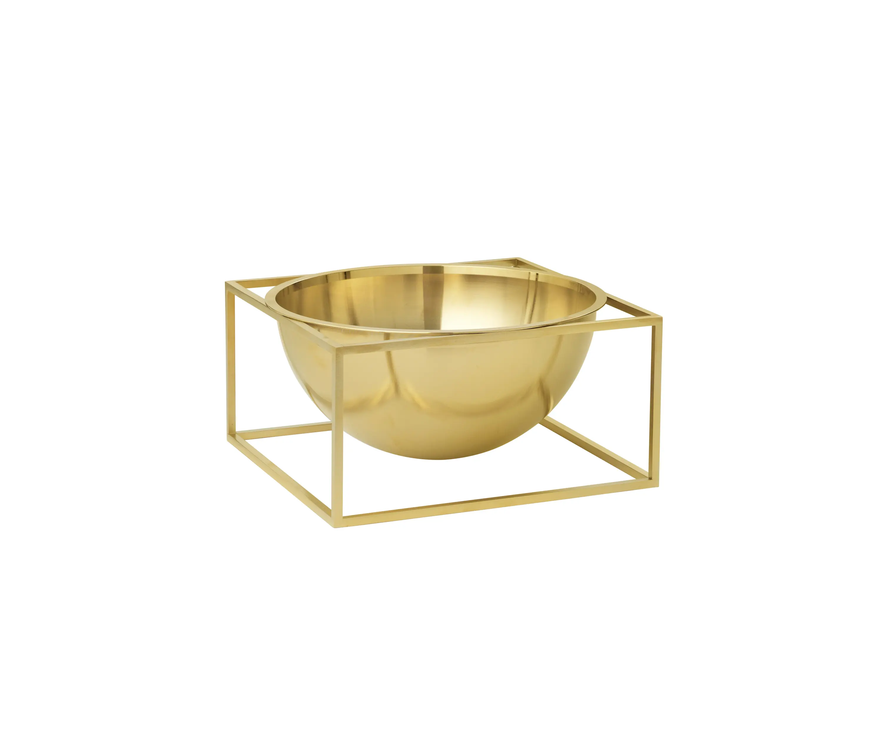 Audo Copenhagen - Kubus Bowl Centerpiece Large, Brass