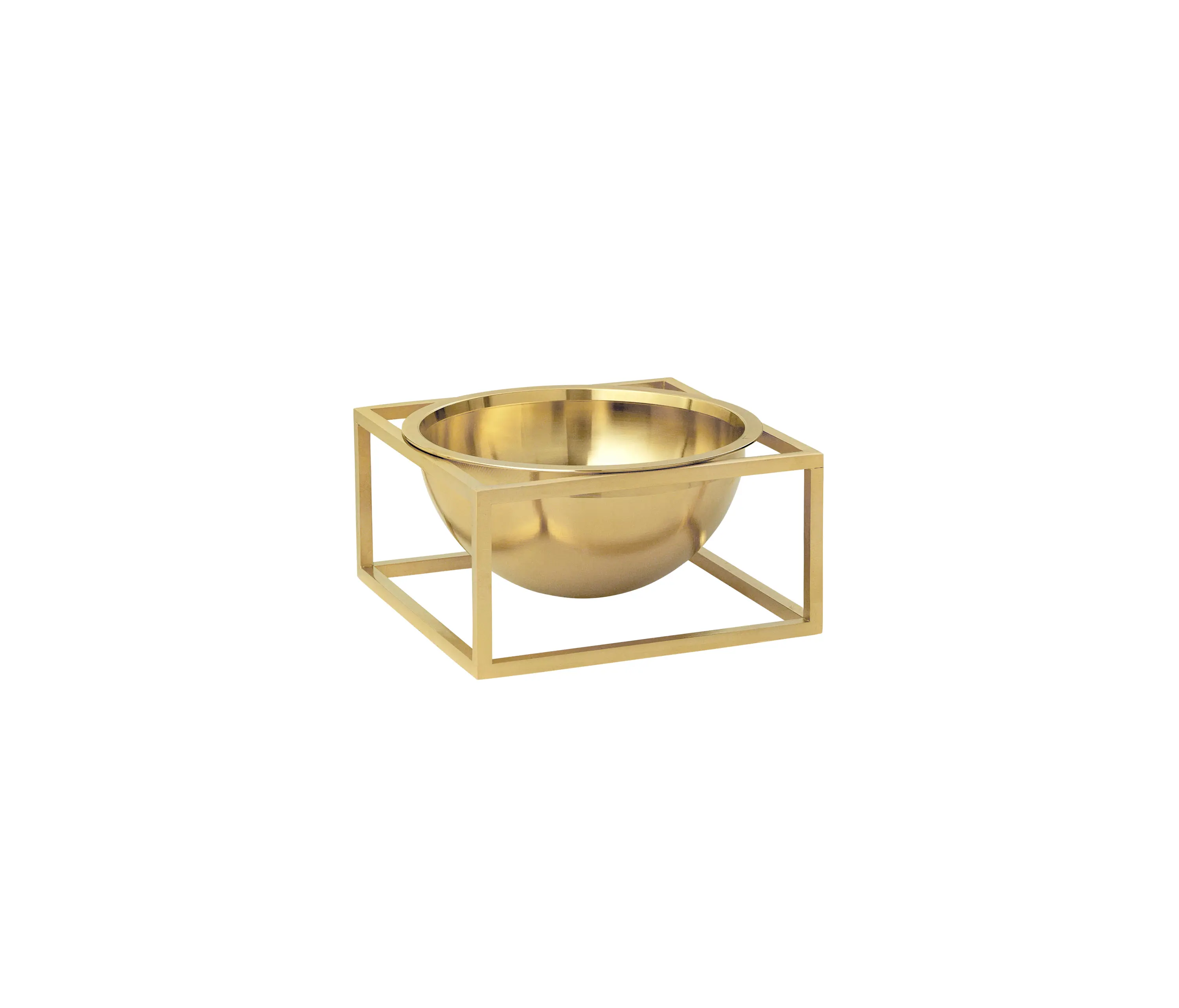 Audo Copenhagen - Kubus Bowl Centerpiece Small, Brass