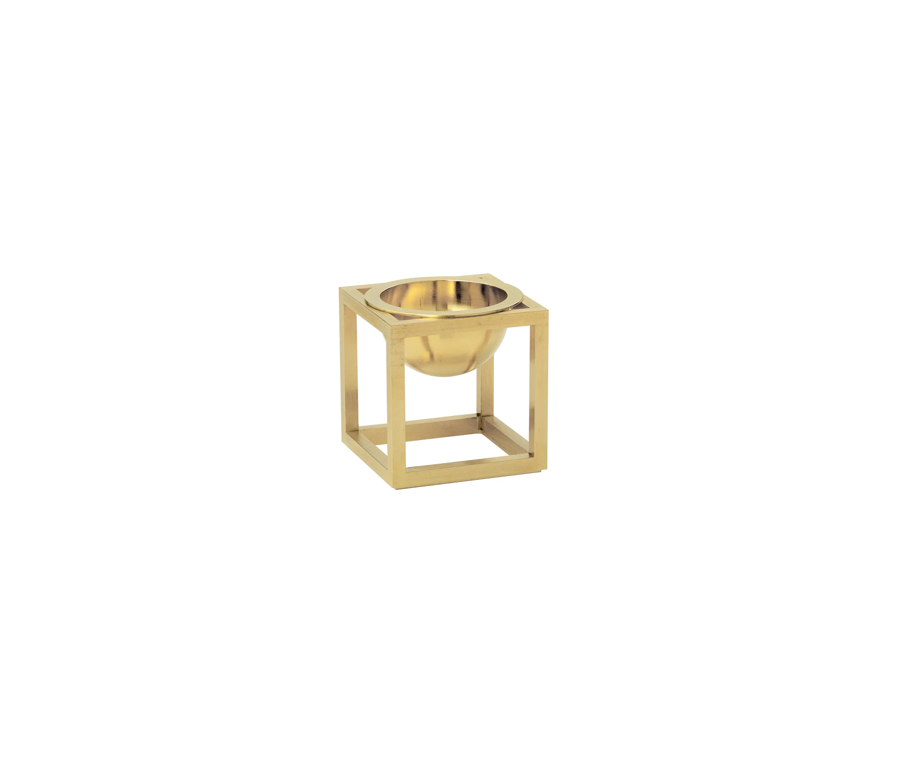 Audo Copenhagen - Kubus Bowl Mini, Brass