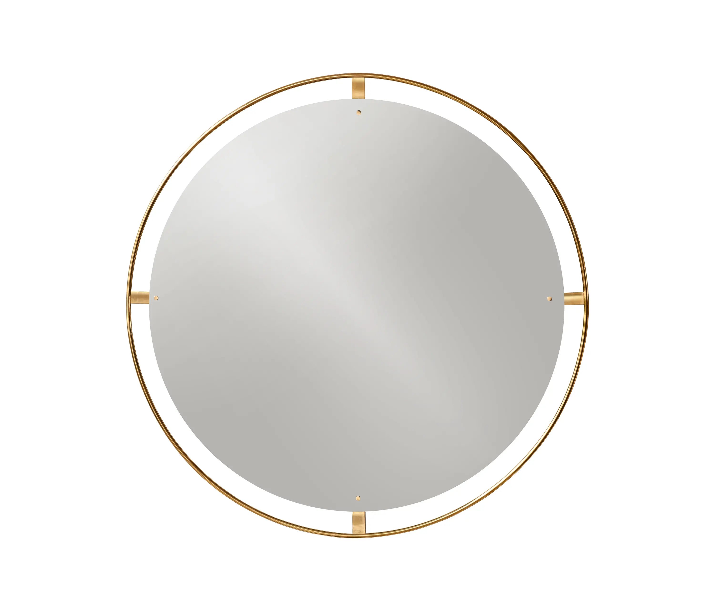 Audo Copenhagen - Nimbus Mirror | Polished Brass