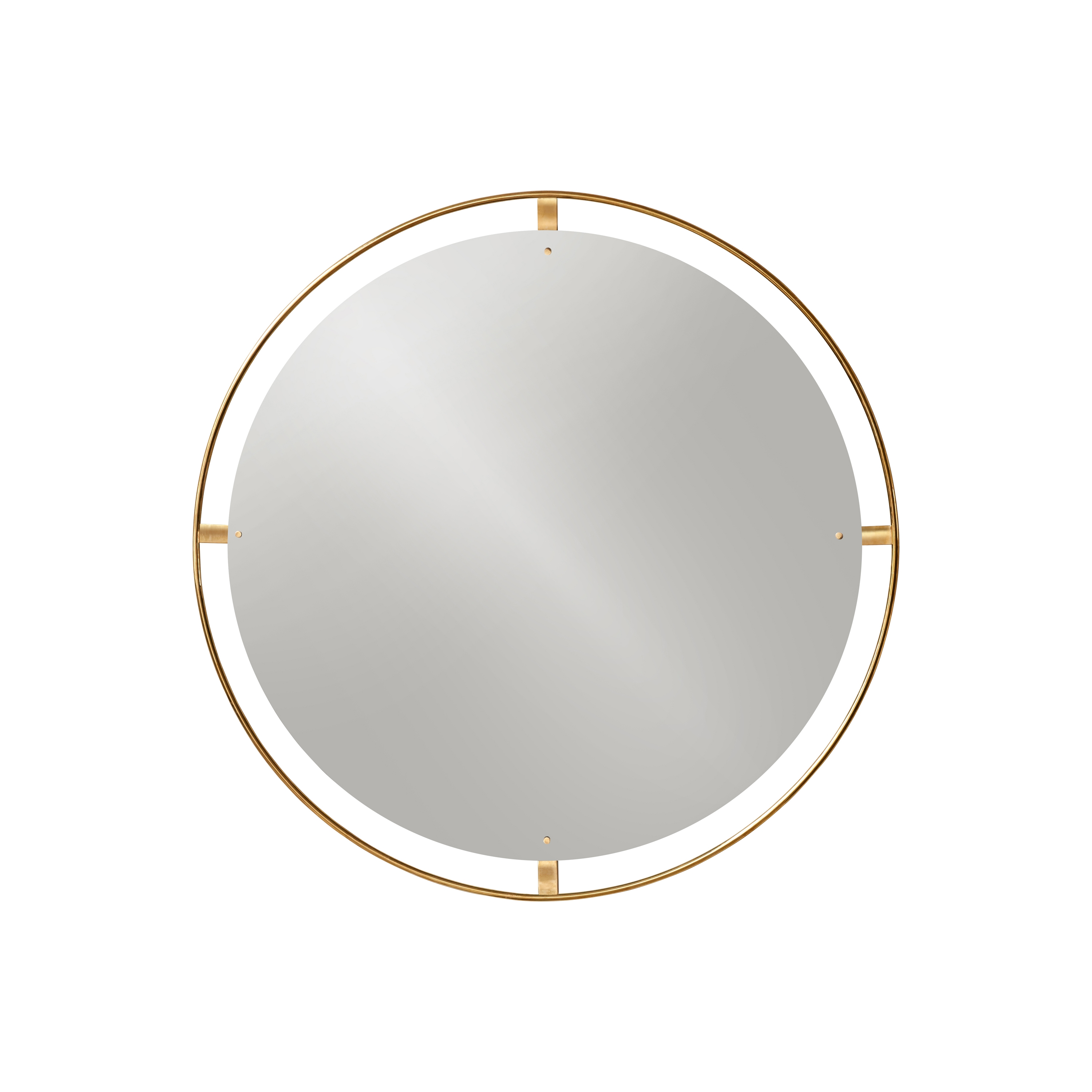 Display product Nimbus Mirror | Polished Brass from manufacturer Audo Copenhagen