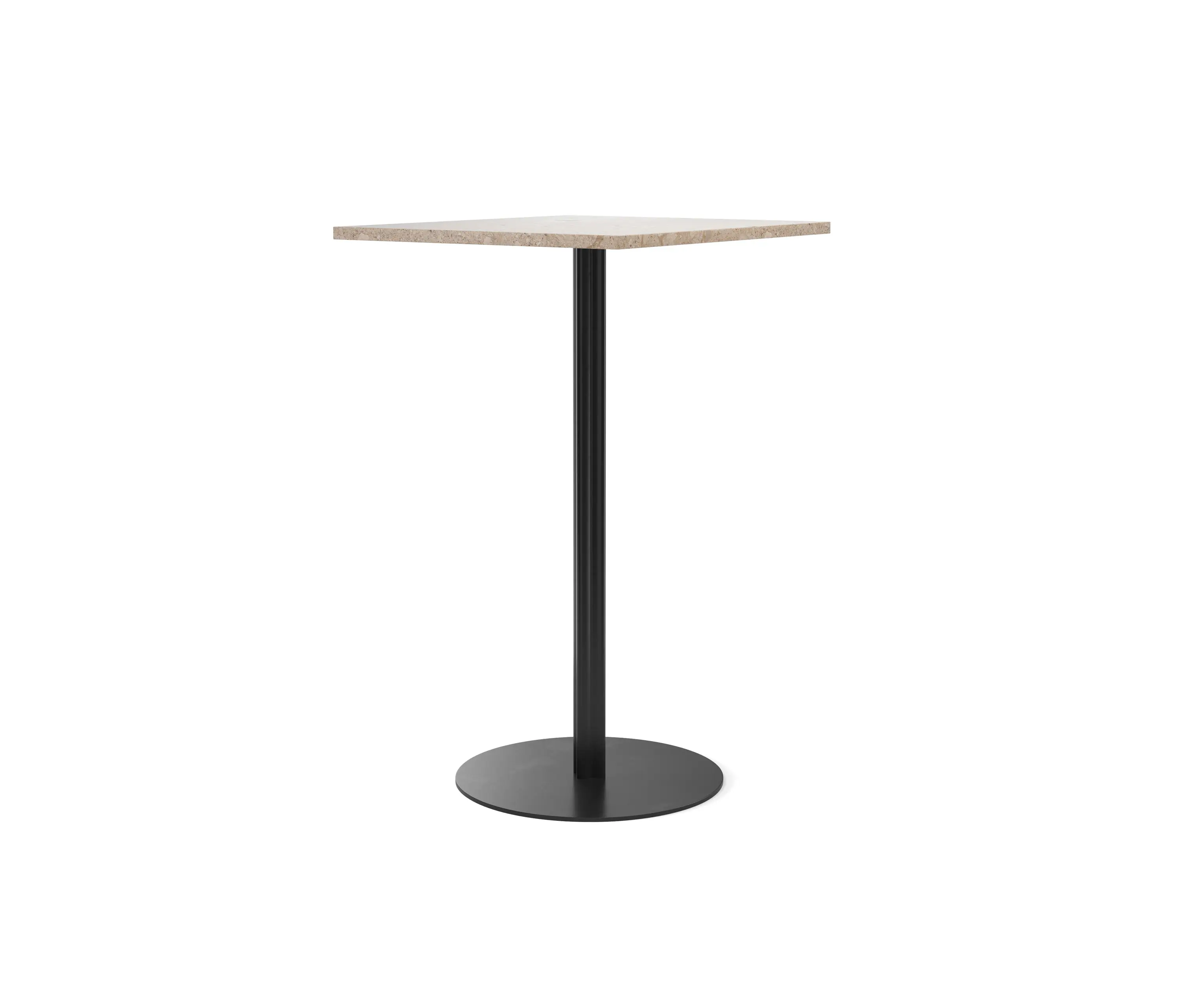 Audo Copenhagen - Harbour Column Bar Table, Kunis Breccia Stone