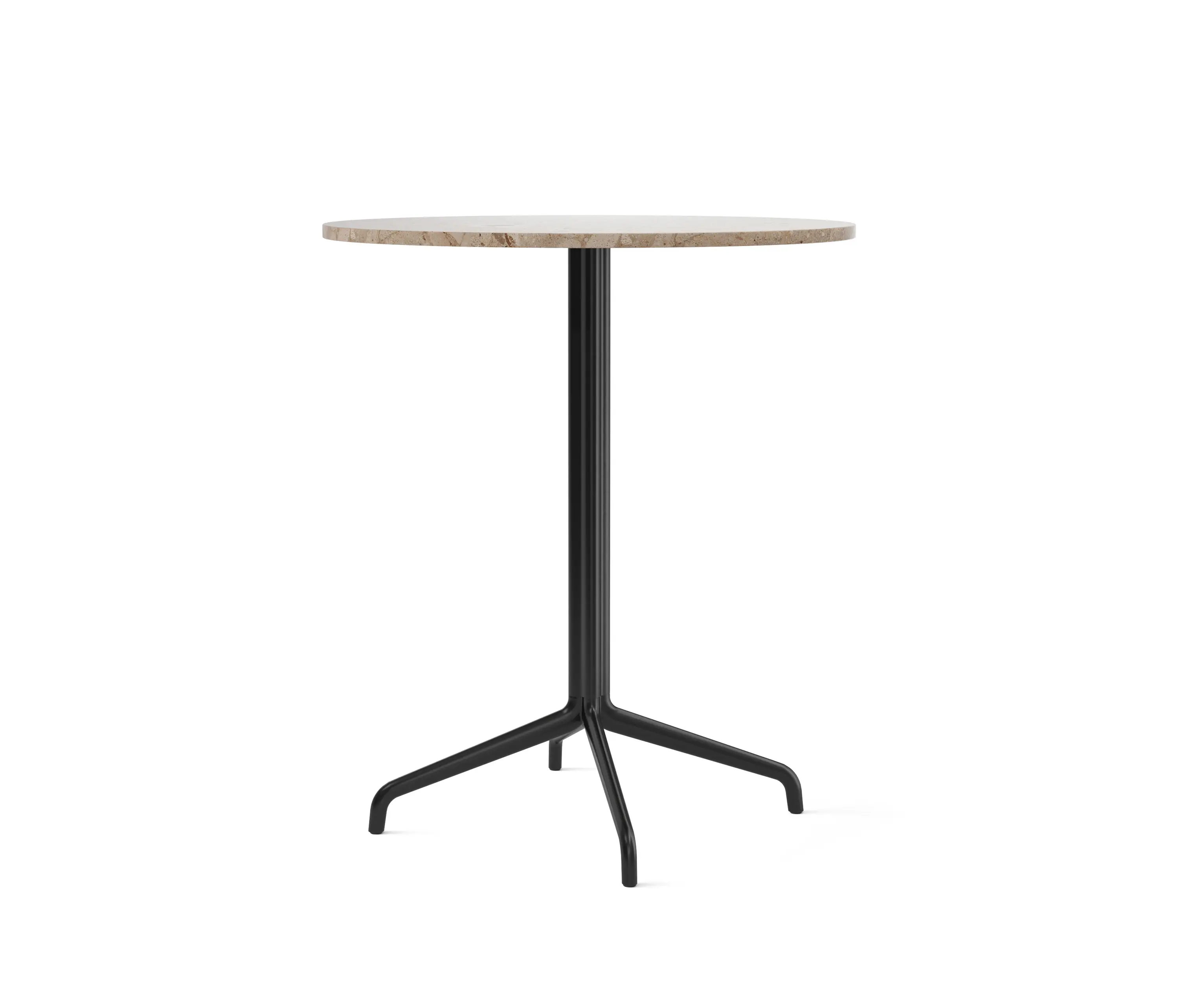 Audo Copenhagen - Harbour Column Counter Table, Star Base | Kunis Breccia Stone