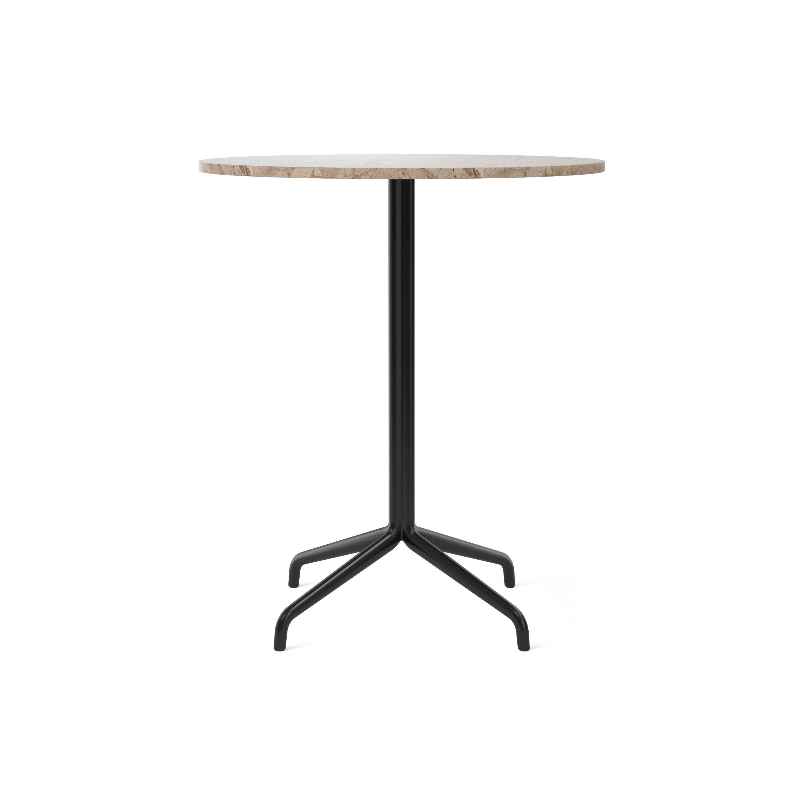 Display product Harbour Column Counter Table, Star Base | Kunis Breccia Stone from manufacturer Audo Copenhagen
