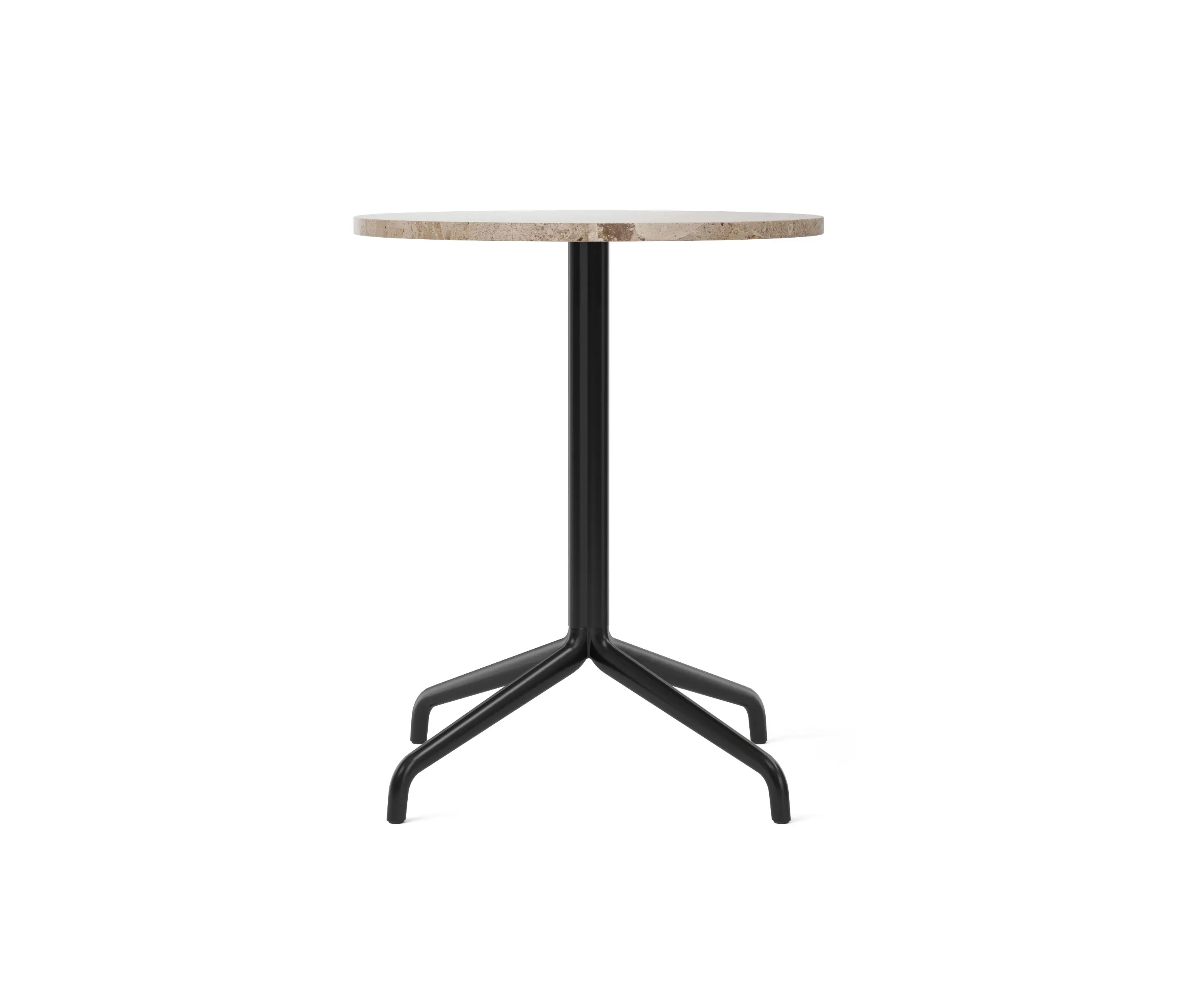 Audo Copenhagen - Harbour Column Dining Table, Star Base | Kunis Breccia Stone