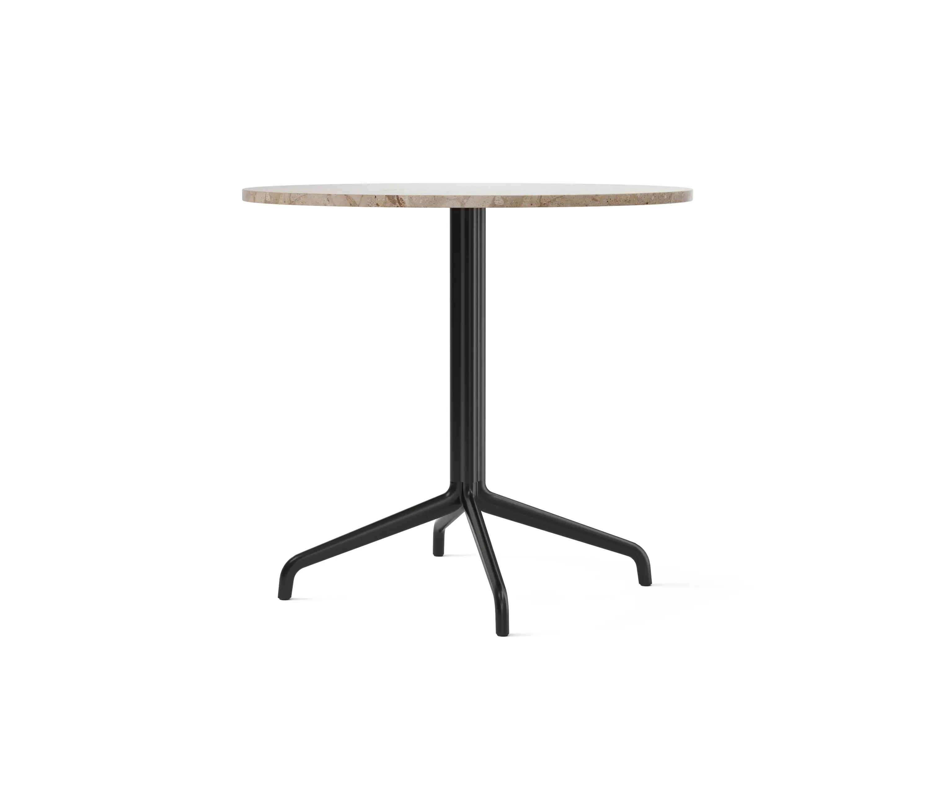 Audo Copenhagen - Harbour Column Dining Table, Star Base | Kunis Breccia Stone
