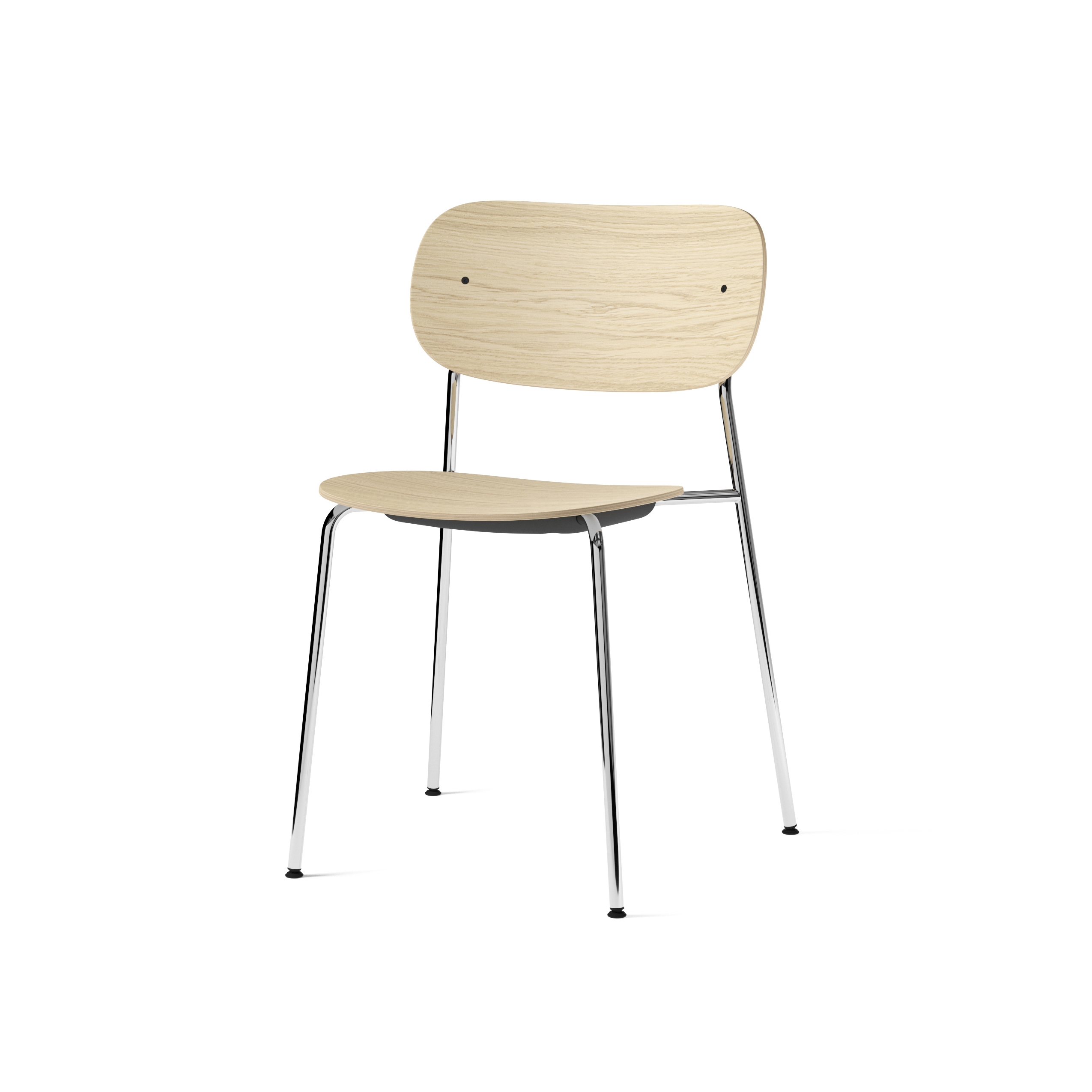 Produkt Co Chair, Chrome / Natural Oak des Herstellers Audo Copenhagen anzeigen