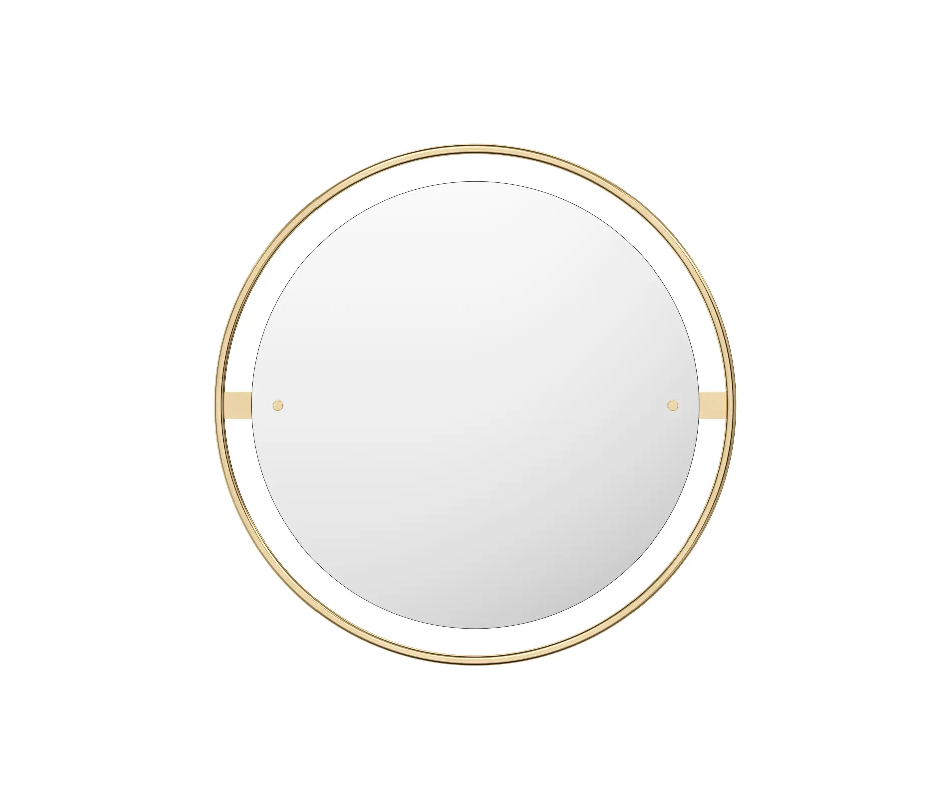 Audo Copenhagen - Nimbus Mirror, Ø60, Polished Brass
