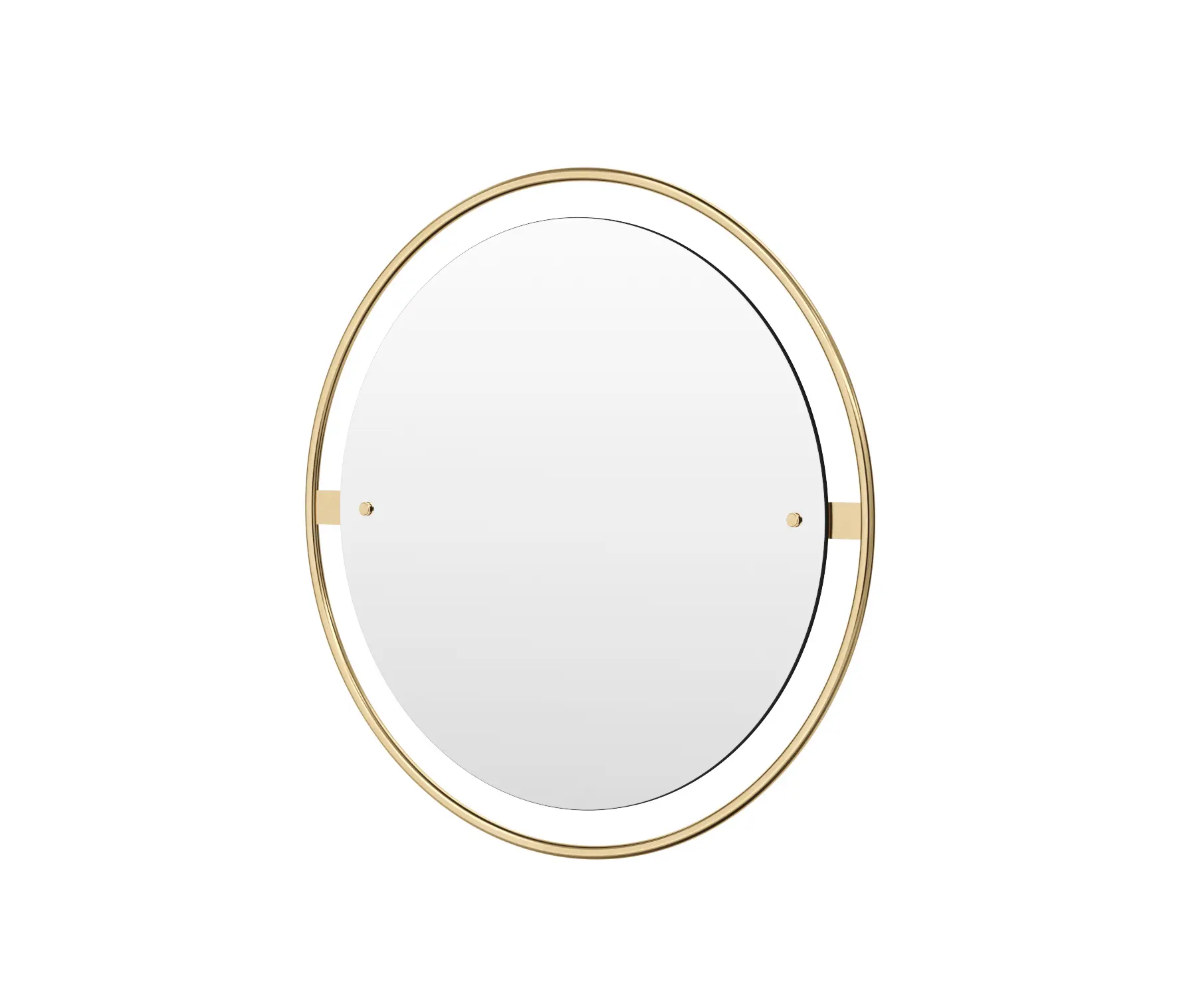 Audo Copenhagen - Nimbus Mirror, Ø60, Polished Brass