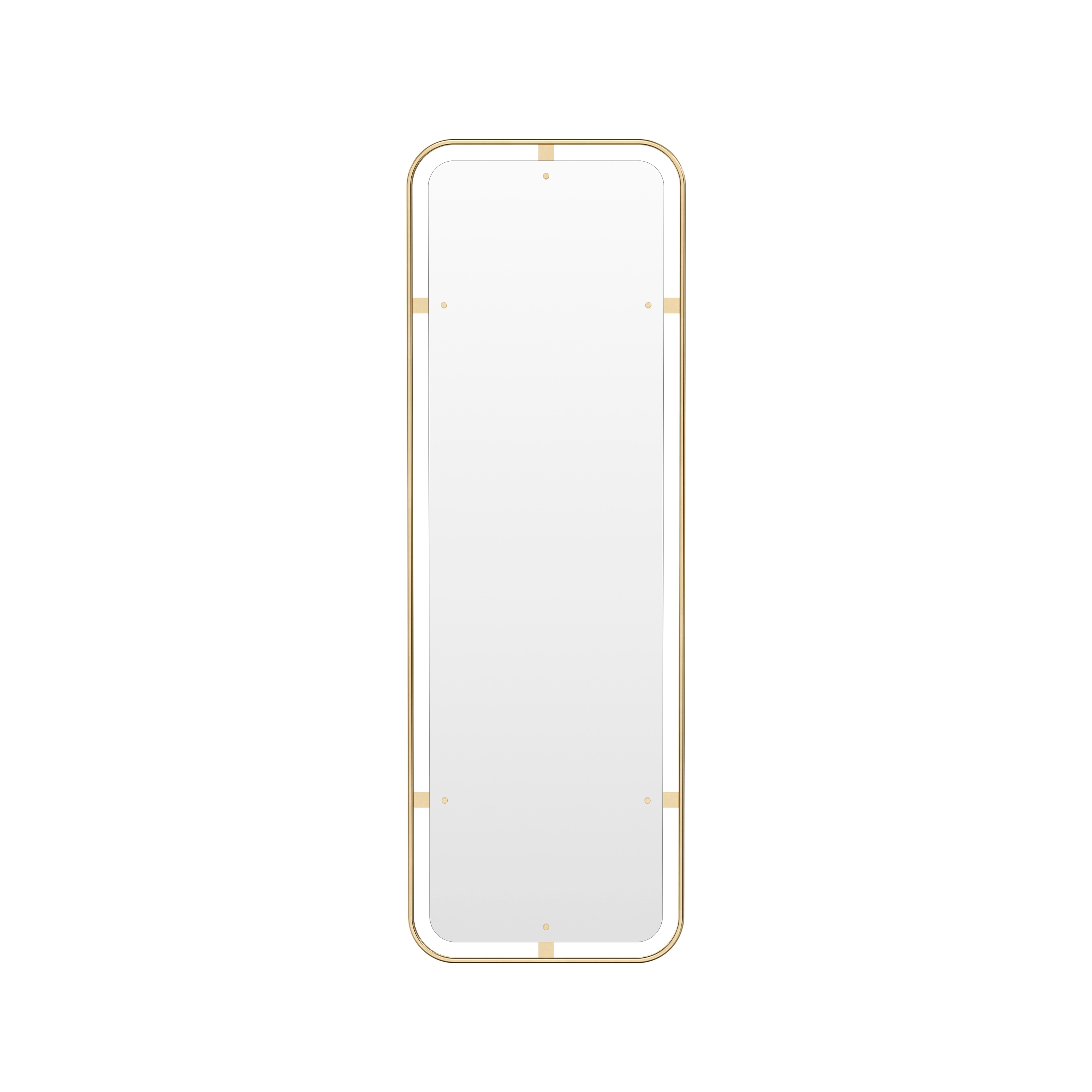 Display product Nimbus Mirror, Rectangular, Polished Brass from manufacturer Audo Copenhagen