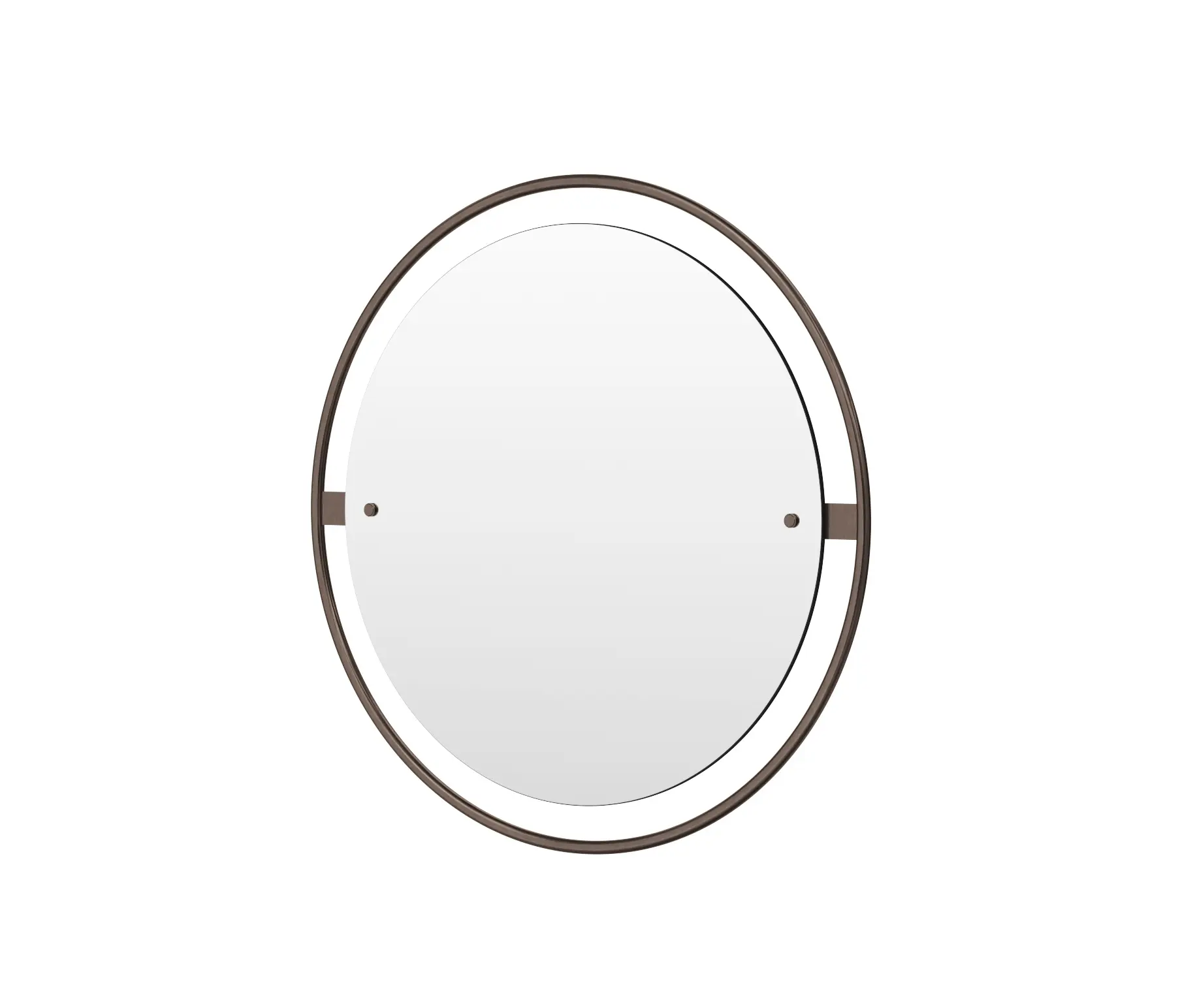 Audo Copenhagen - Nimbus Mirror, Ø60, Bronzed Brass
