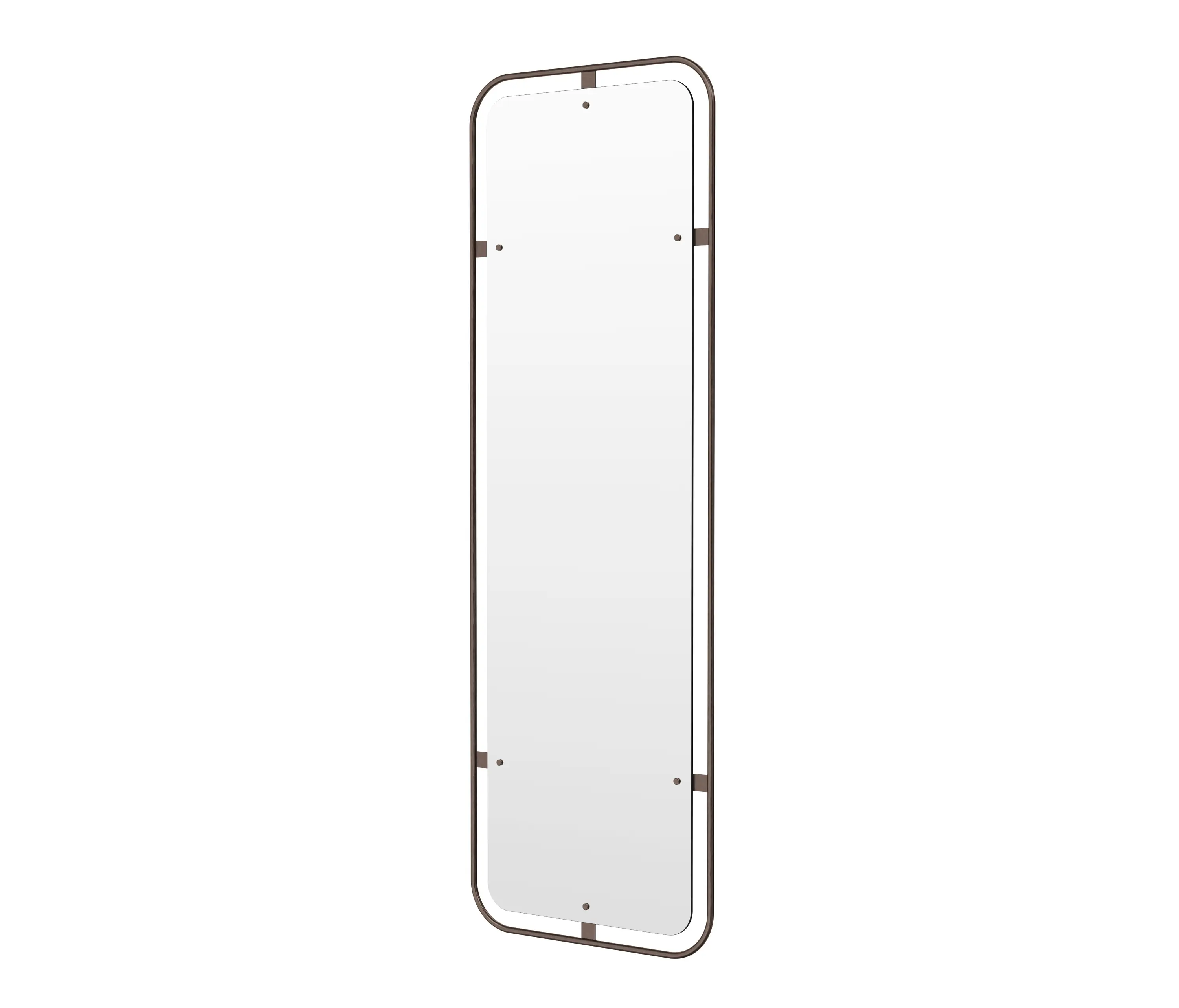 Audo Copenhagen - Nimbus Mirror, Rectangular, Bronzed Brass