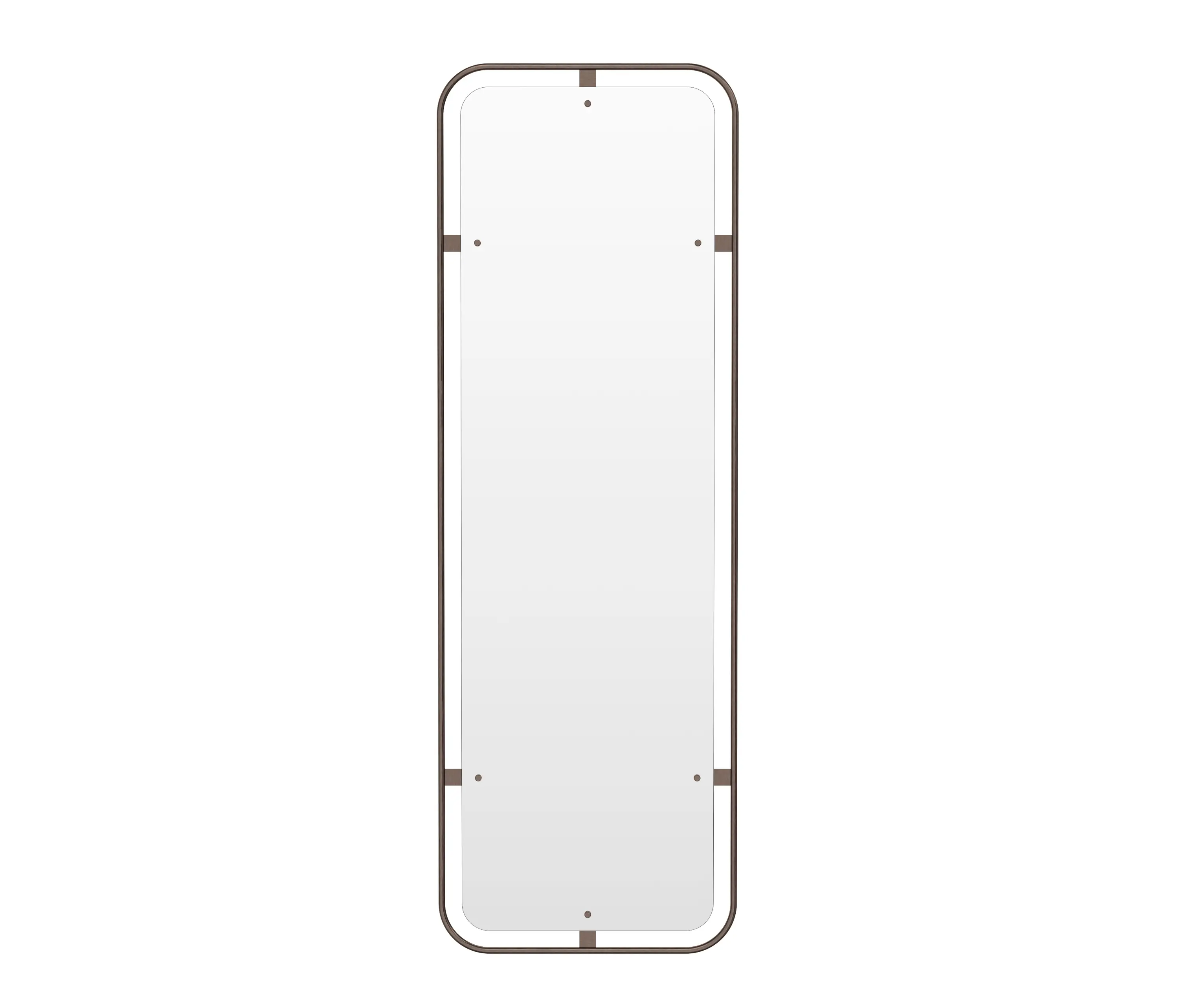 Audo Copenhagen - Nimbus Mirror, Rectangular, Bronzed Brass