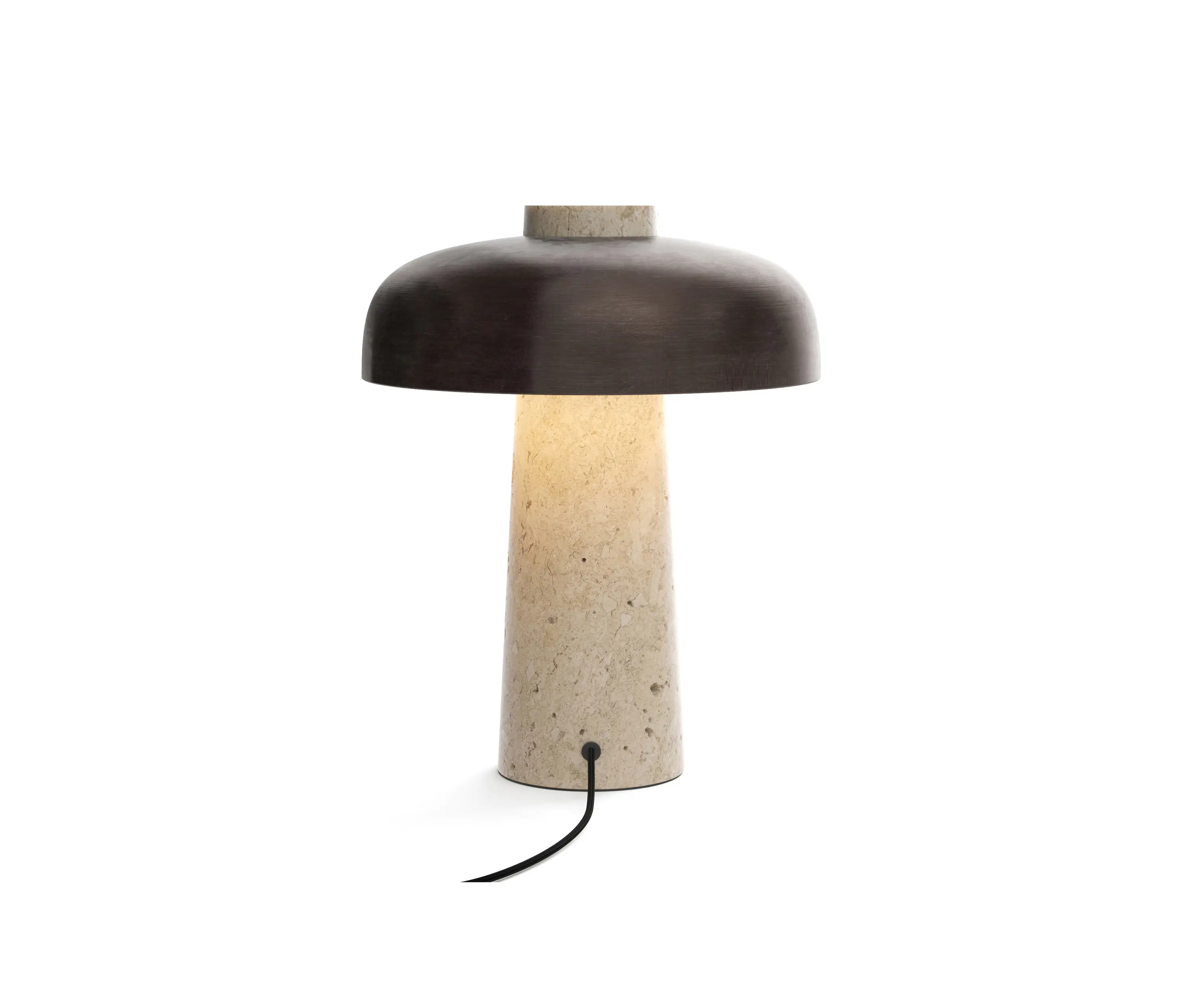 Audo Copenhagen - Reverse Table Lamp, Bronzed Brass