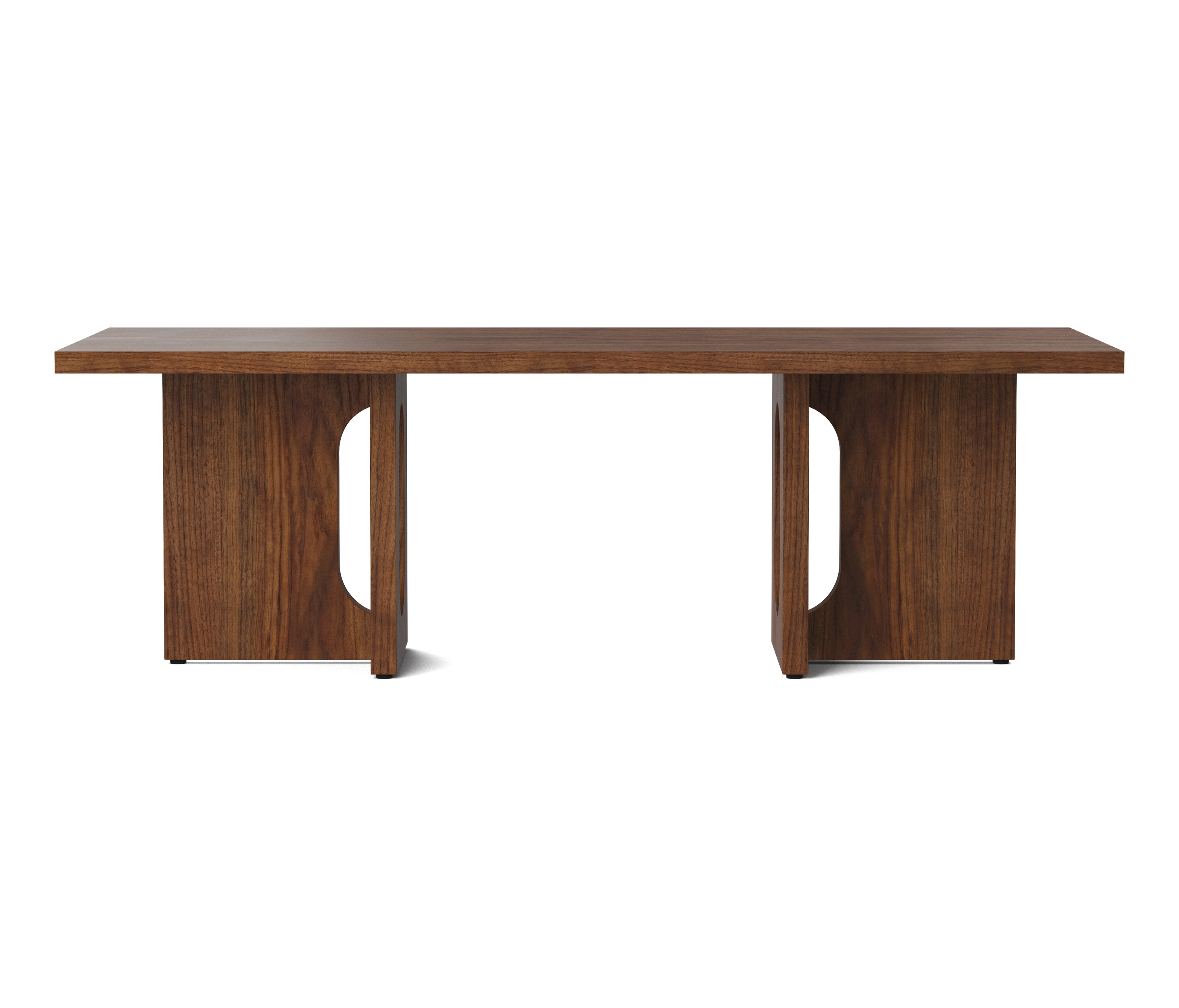 Display product Androgyne Lounge Table, Walnut | Walnut from manufacturer Audo Copenhagen
