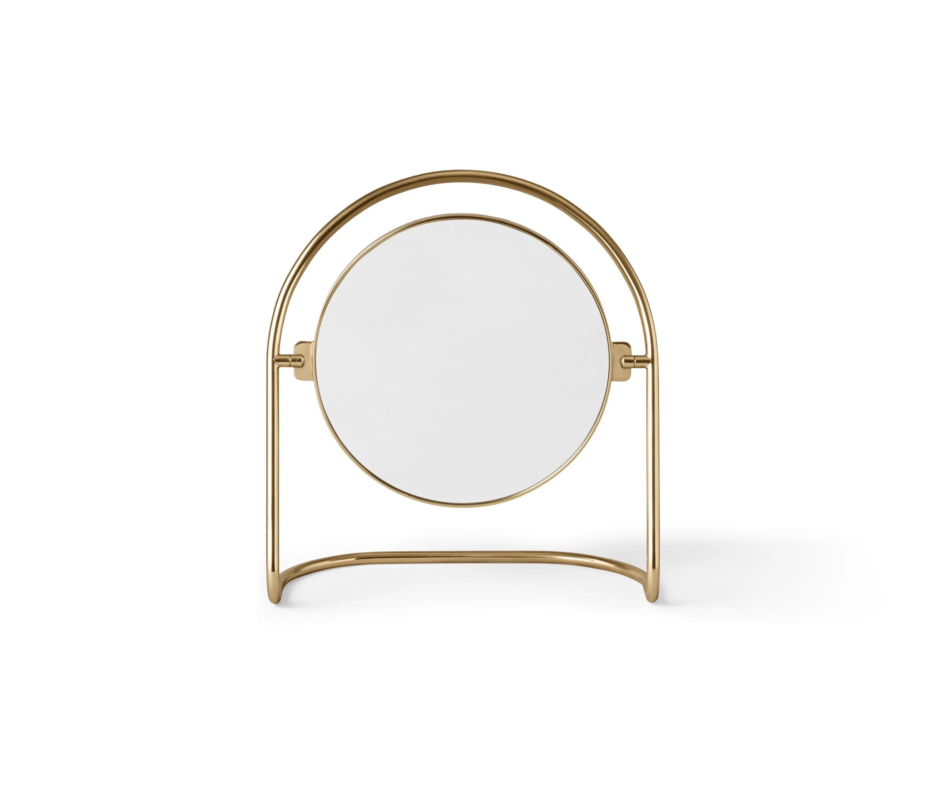 Audo Copenhagen - Nimbus Table Mirror | Polished Brass